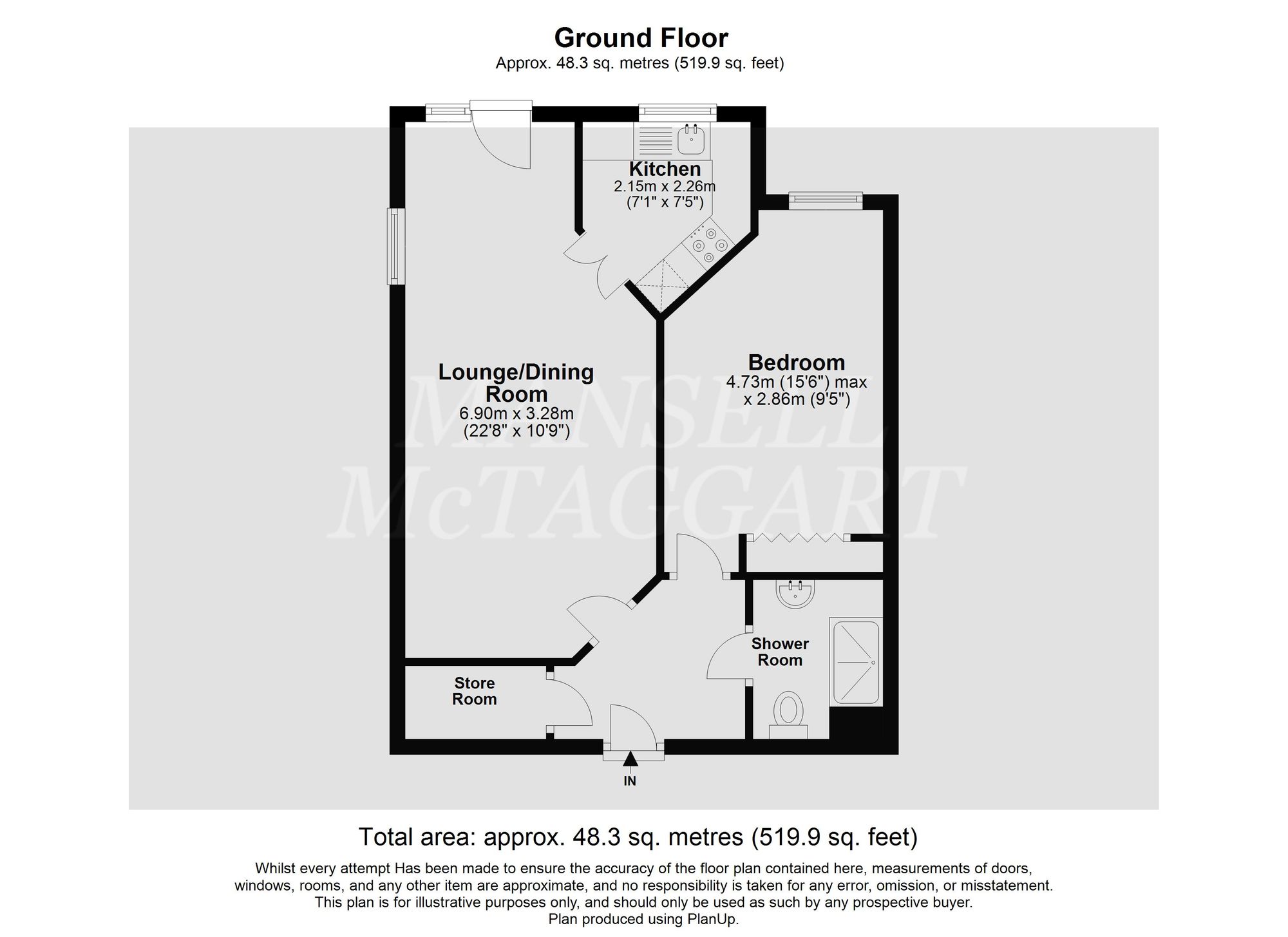 10 Millfield Court, Crawley floorplan