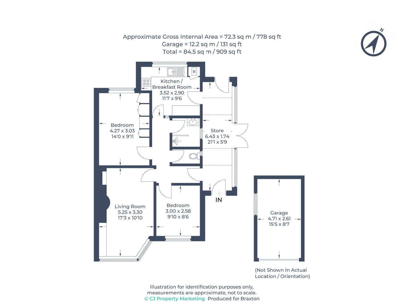 Tavistock Close, Maidenhead floorplan