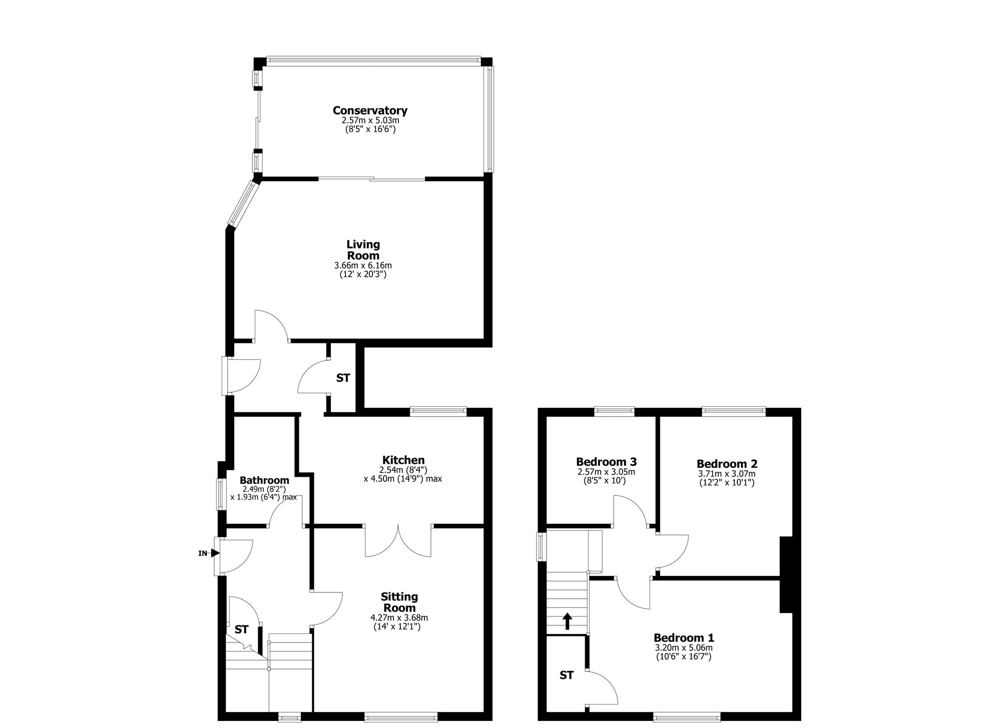 11 Livingston Terrace, Falkirk floorplan