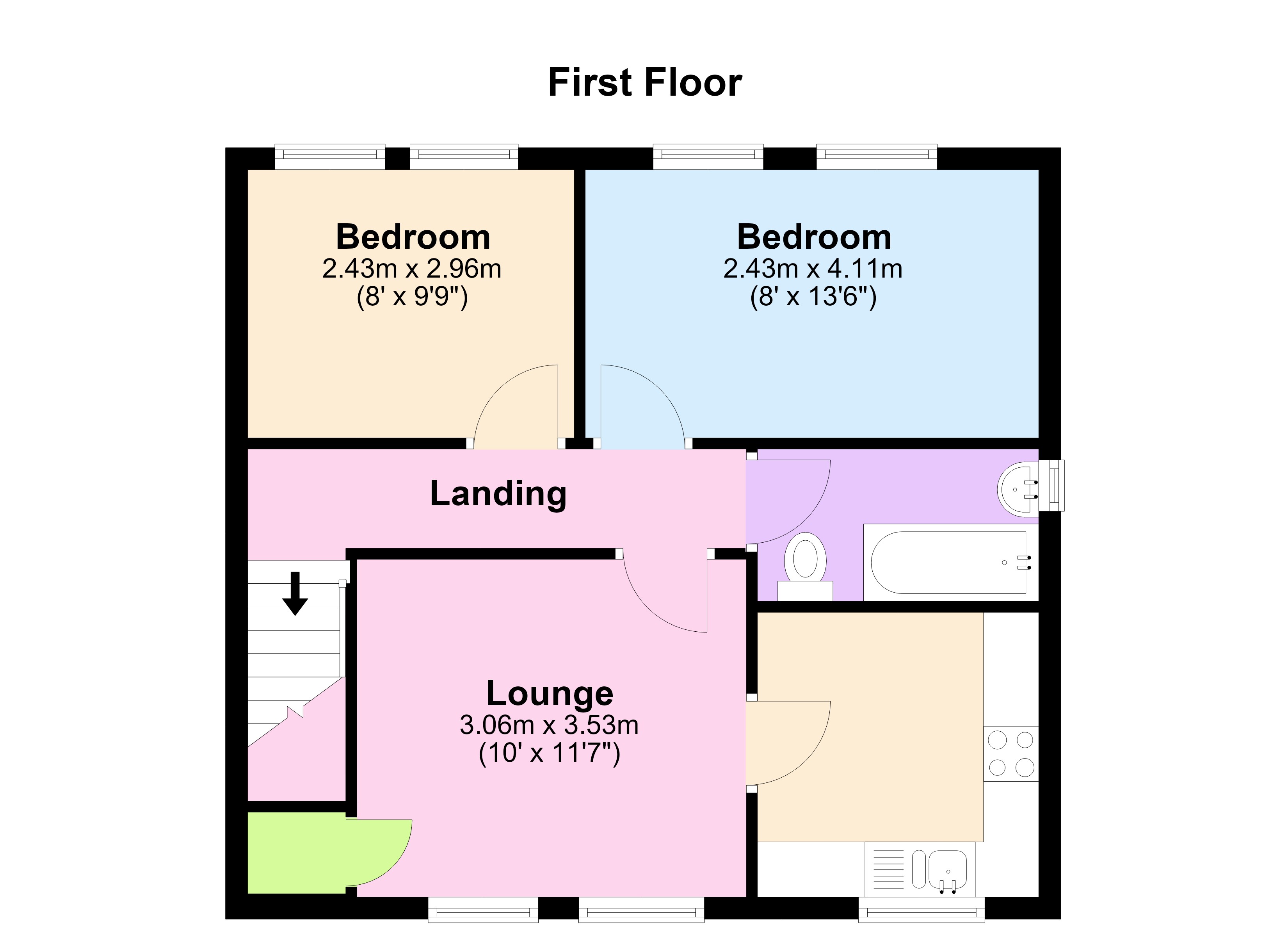 Gibb Street, Nottingham floorplan