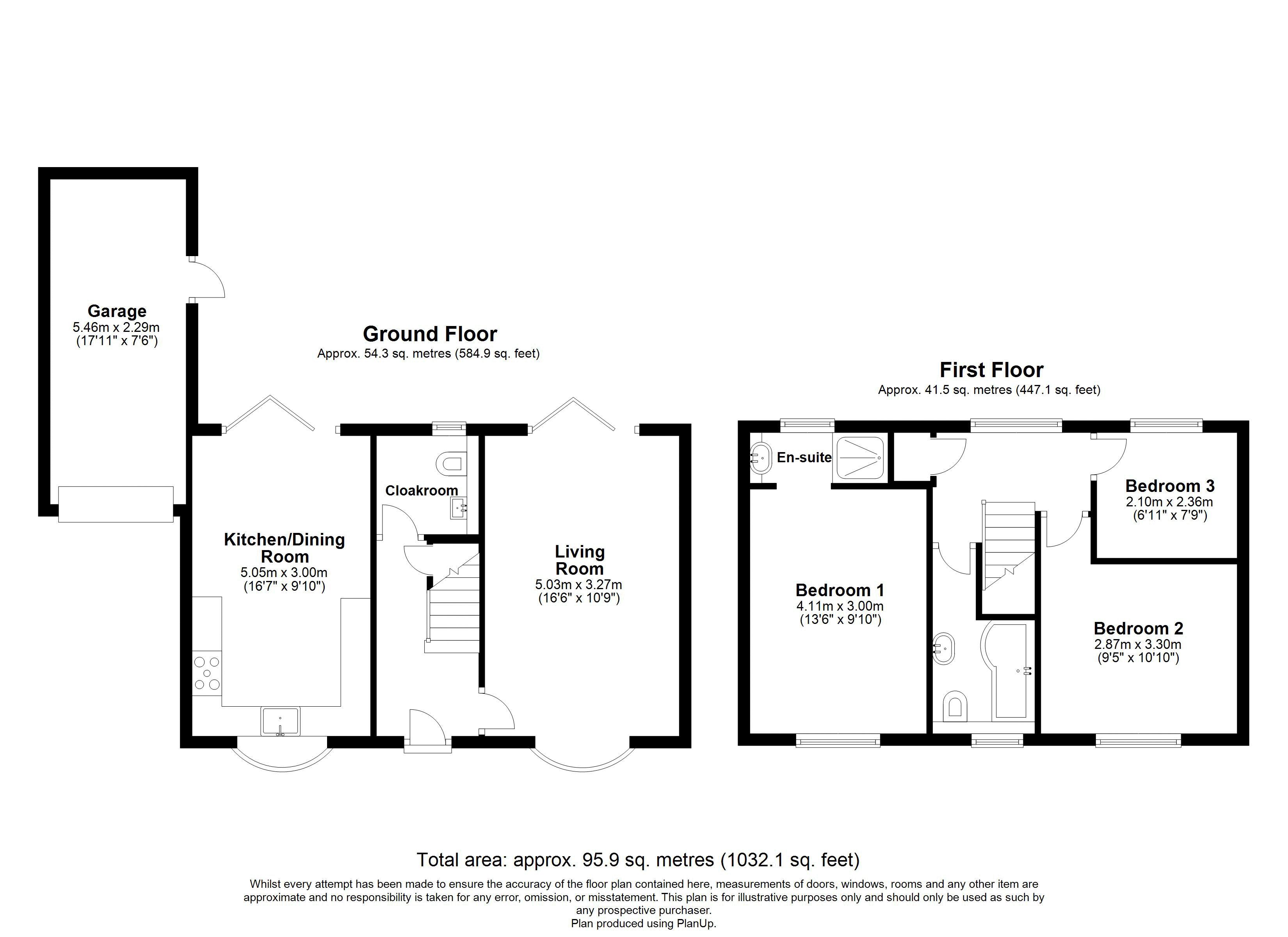 Selbourne Close, Pound Hill, Crawley, West Sussex RH10, 3 bedroom