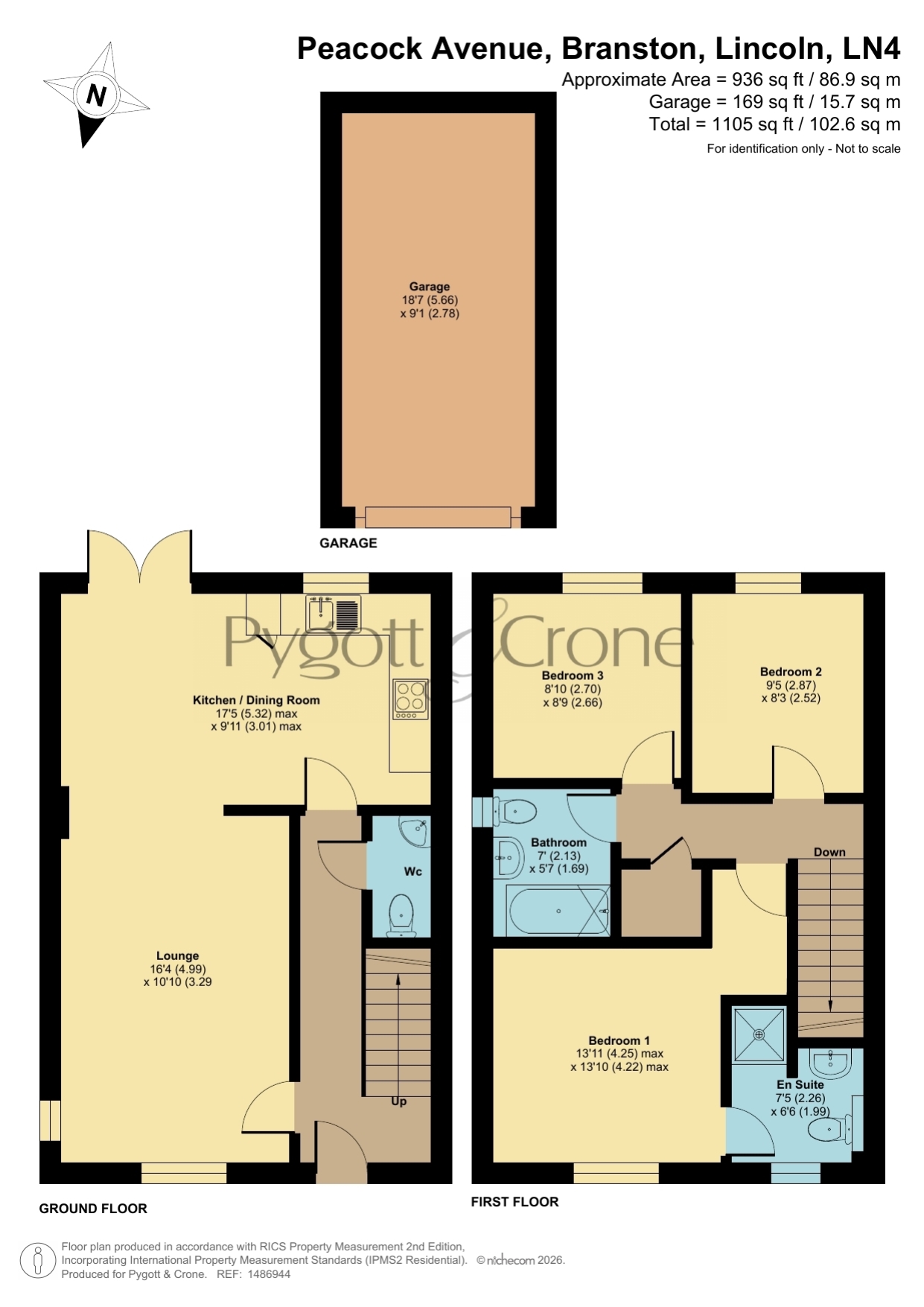 29, Peacock Avenue, Lincoln floorplan