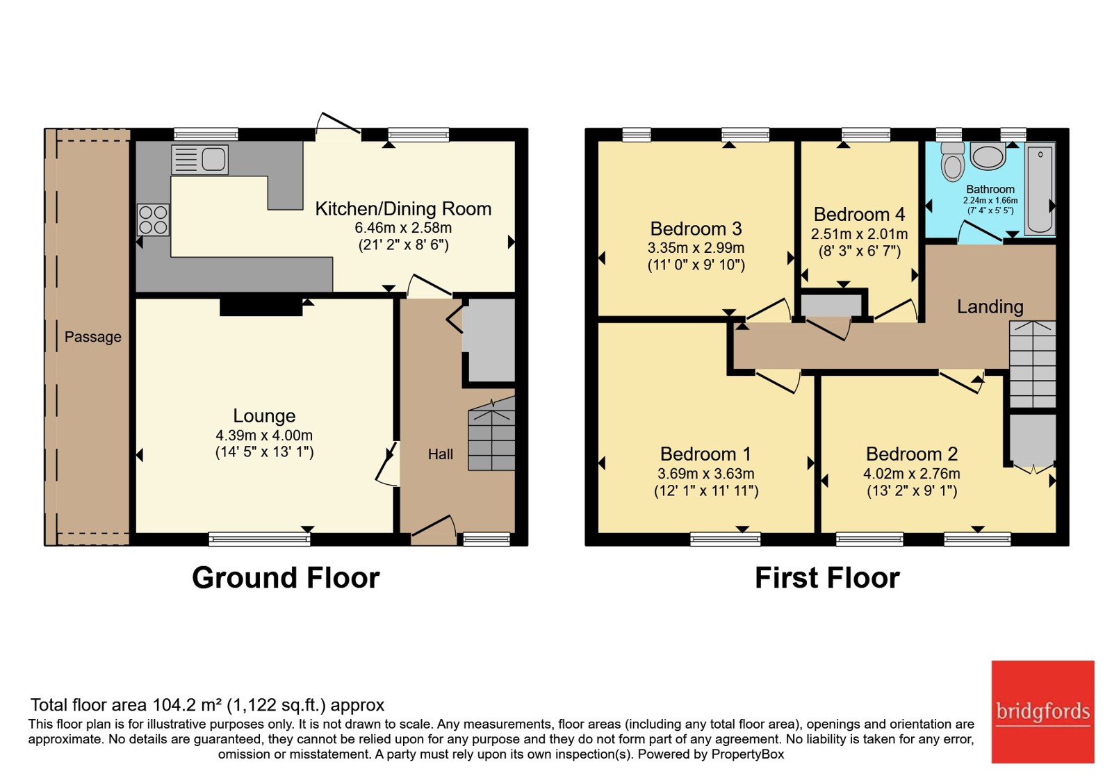 9, Buttermere Avenue, Lancashire floorplan