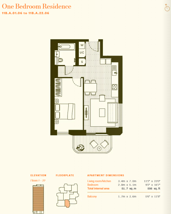 Heygate Street, London floorplan
