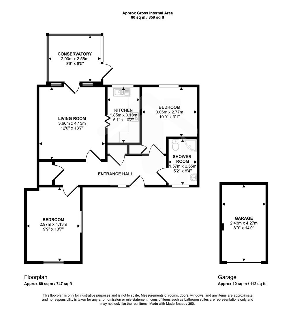 6, Birch Close, Markfield floorplan