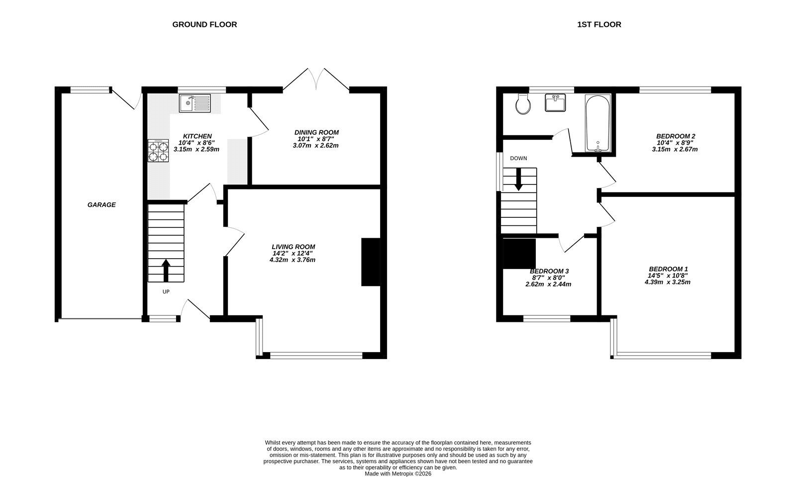 13, Chiltern Close, Hampshire floorplan