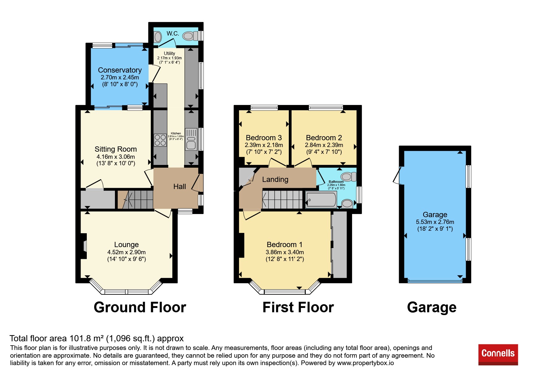 14, Station Avenue, Warwick floorplan