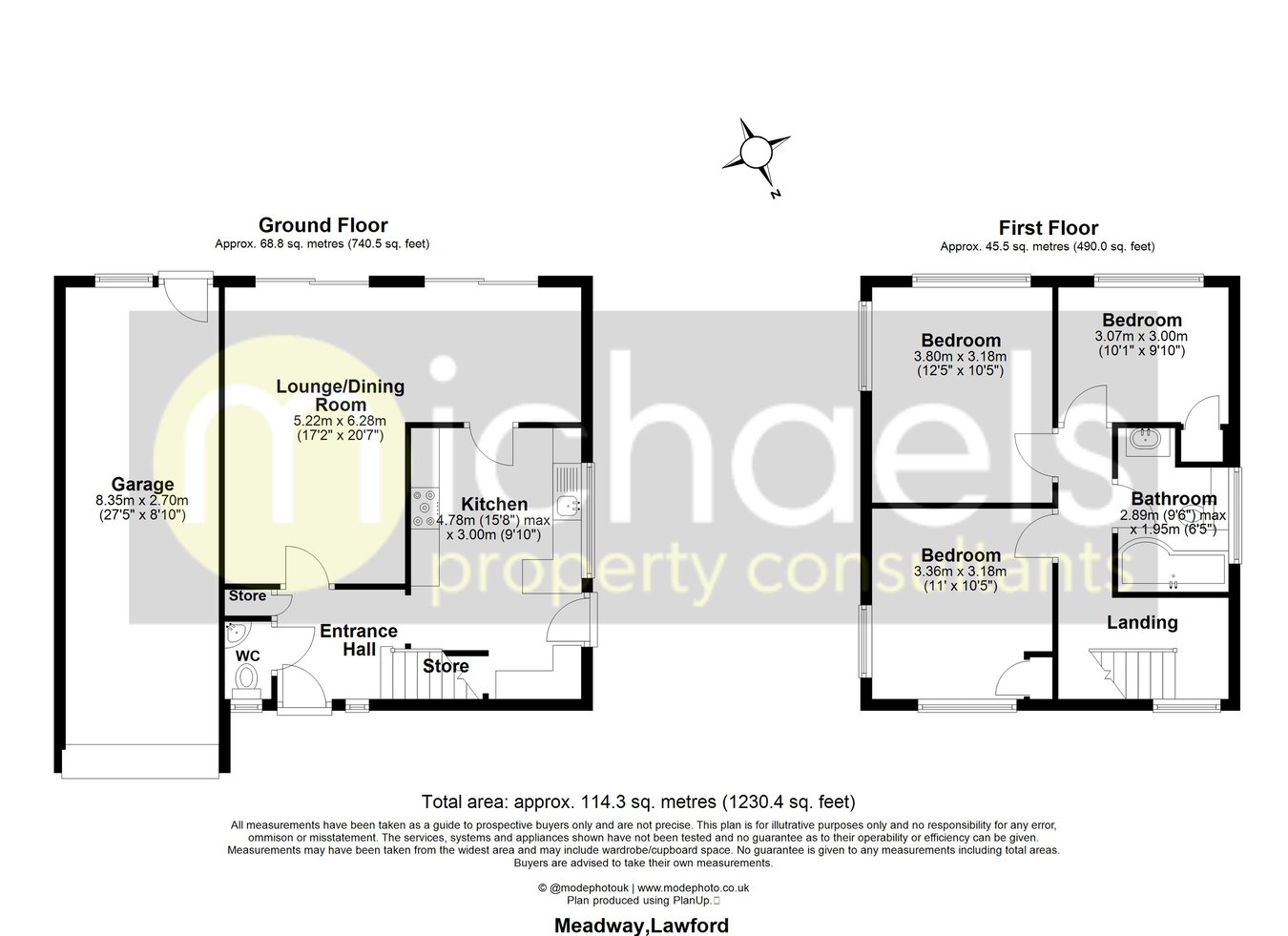 24, Meadway, Manningtree floorplan