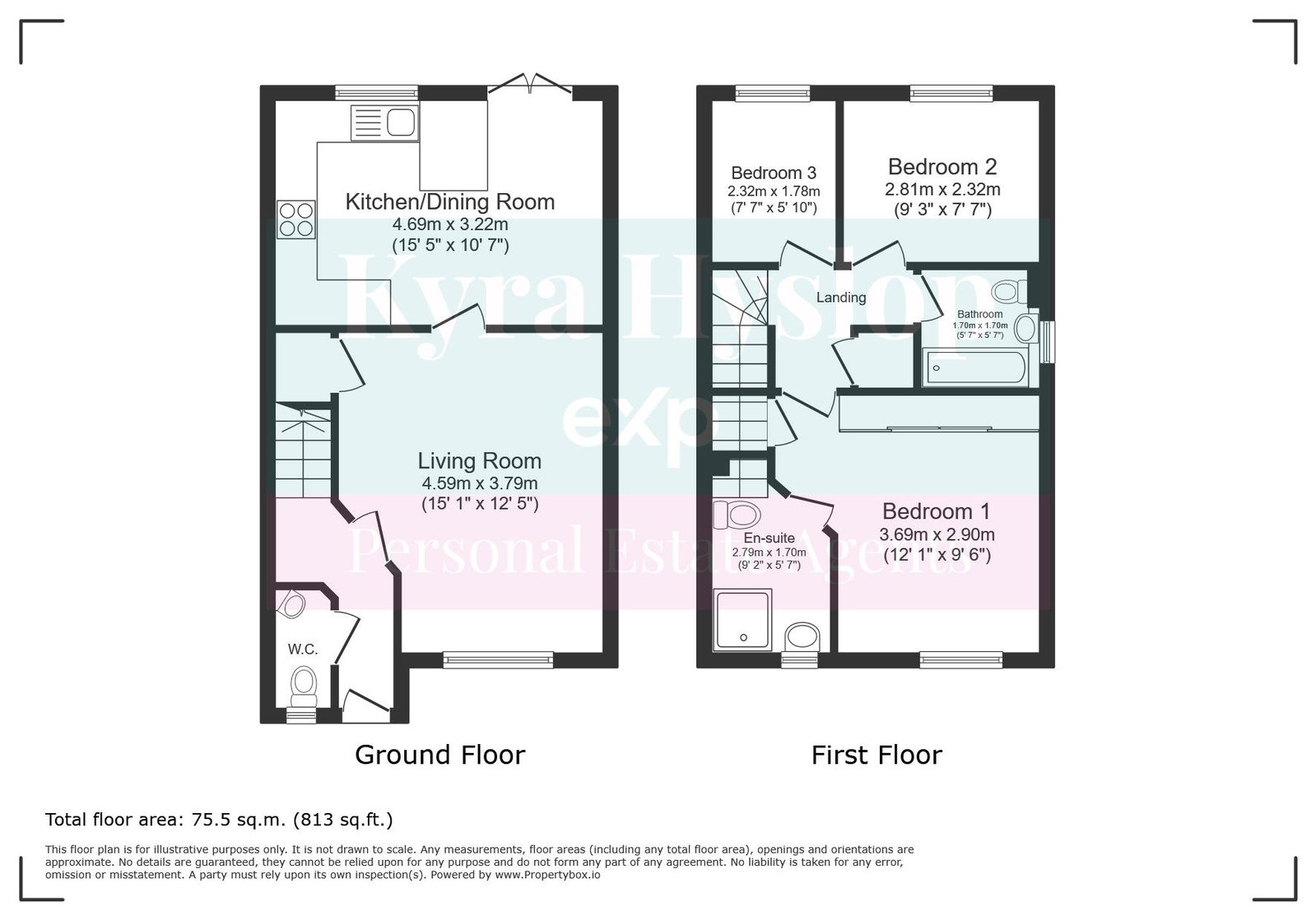 20, Sweet Chestnut, Exeter floorplan