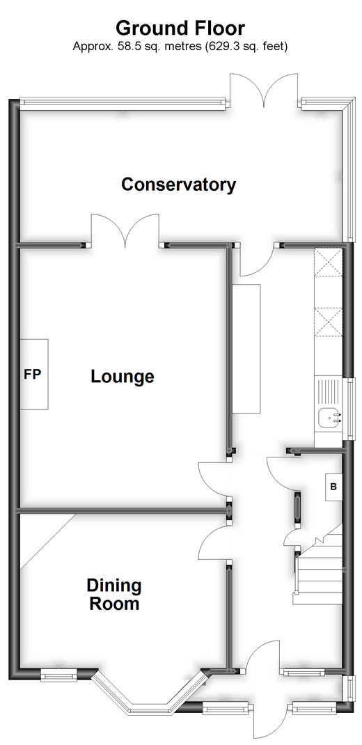 Iron Mill Lane, Crayford, Kent DA1, 3 bedroom semidetached house for
