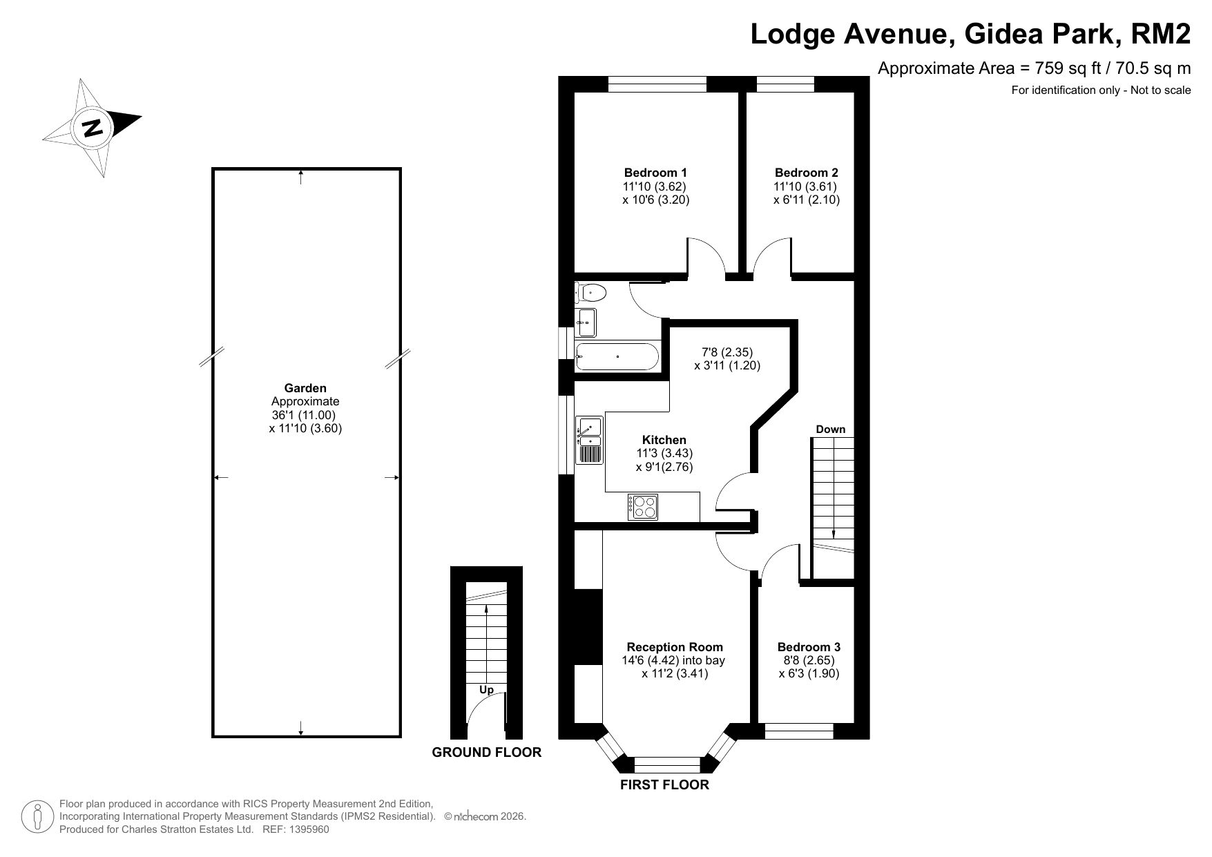 15a Lodge Avenue, Romford floorplan