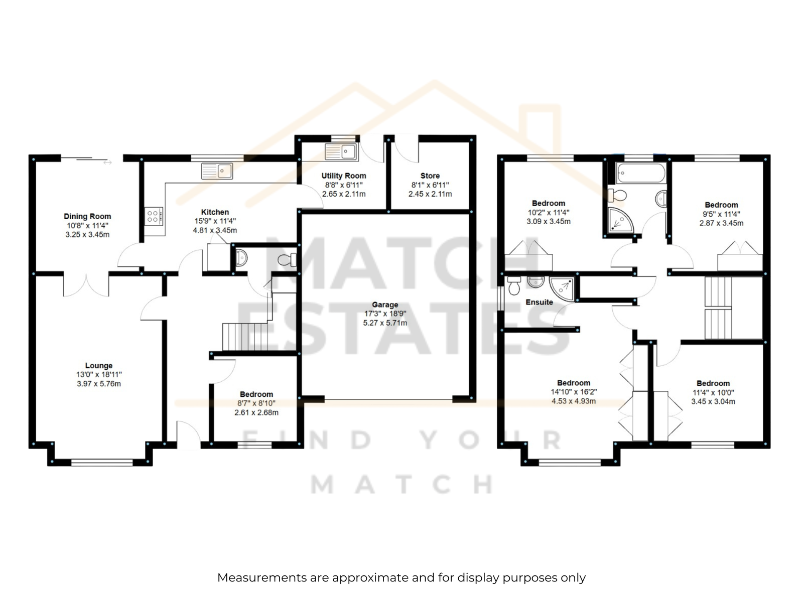 4 Hunters Bank, Elham floorplan