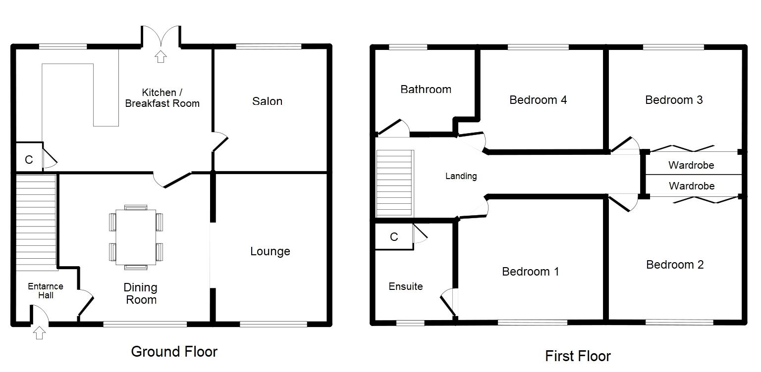 4 Bedrooms End terrace house for sale in Windmill Close, Upper Beeding, Steyning BN44