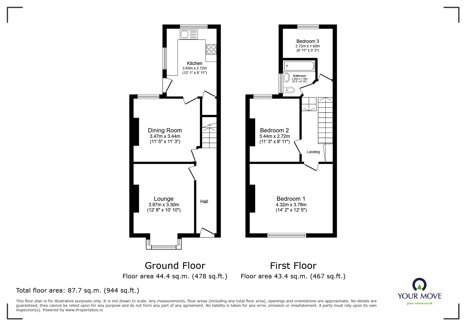 17, Cheriton Avenue, Kent floorplan