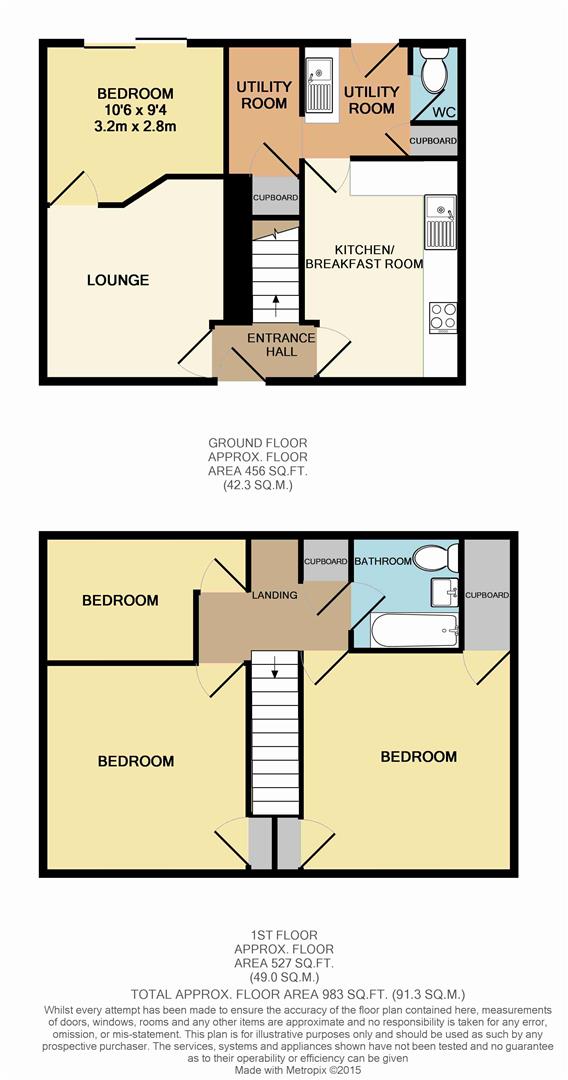 Wilberforce Road, Norwich floorplan