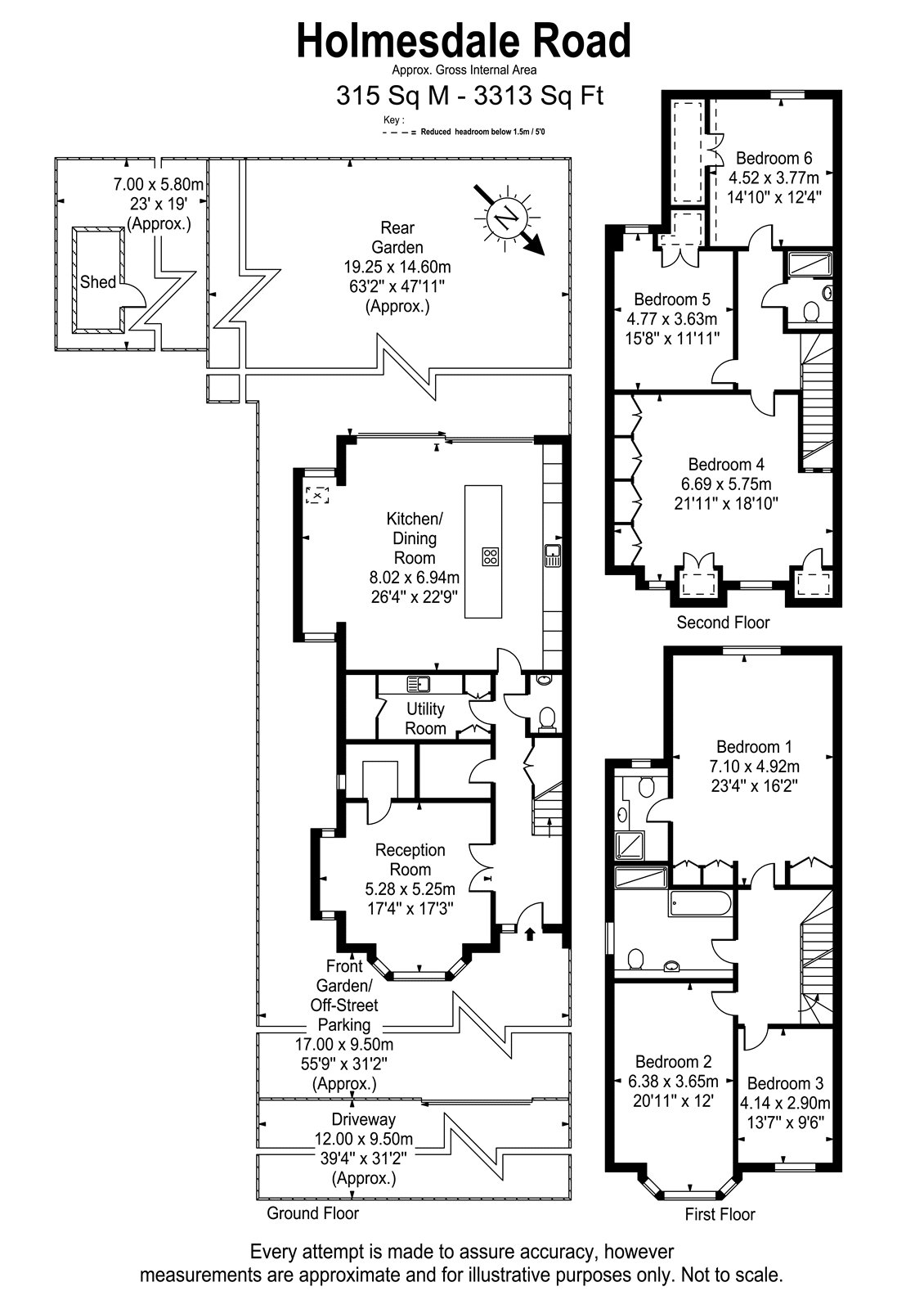High Trees, 46a, Holmesdale Road, Teddington floorplan