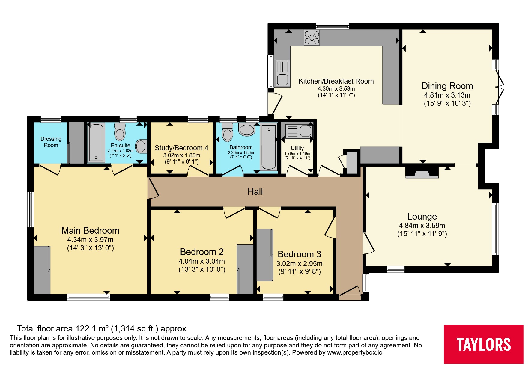 12, Winnycroft Lane, Gloucester floorplan