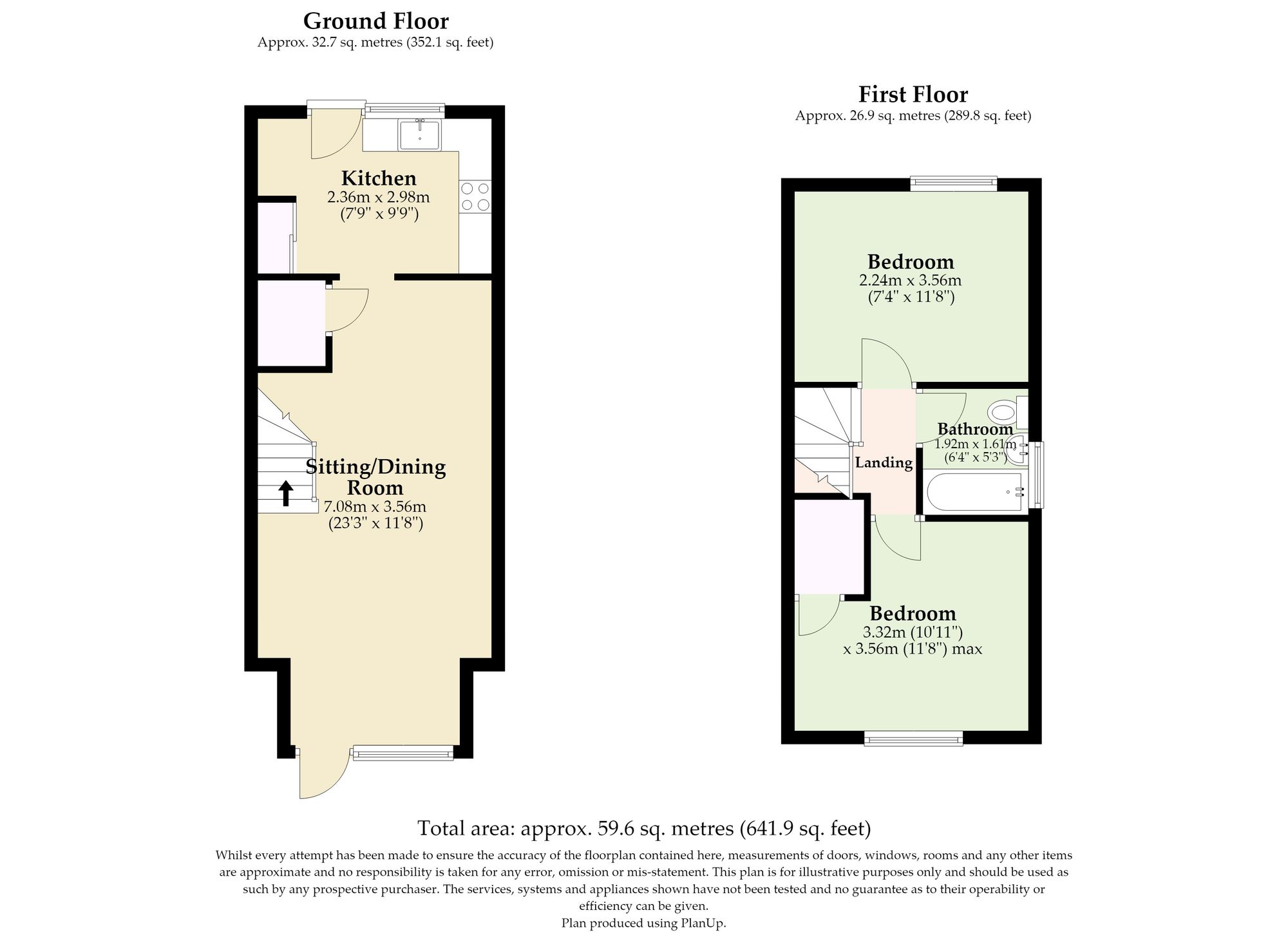 61 Mountbatten Road, Bungay floorplan