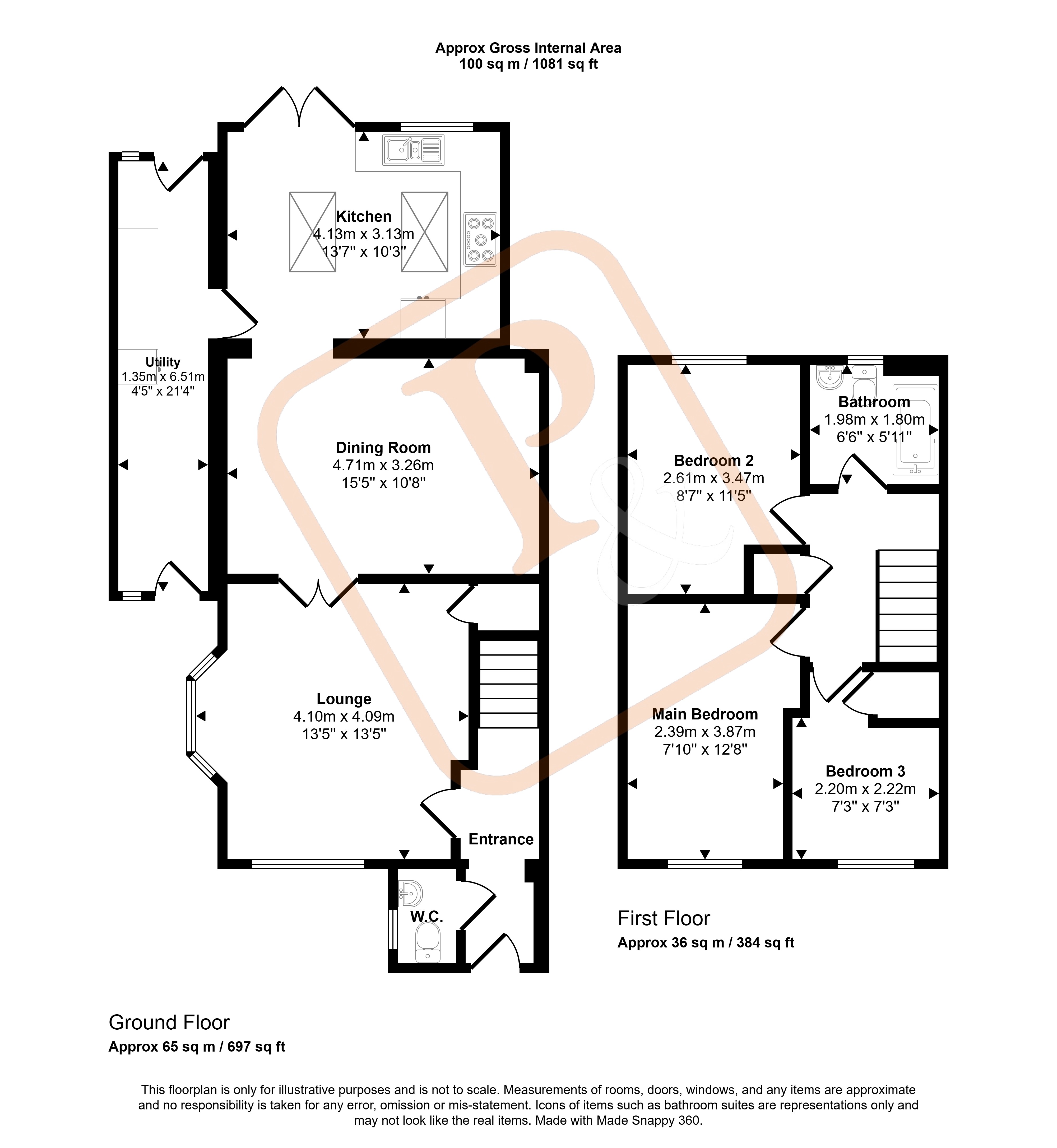 31, Thornton Drive, Turner Rise, Essex floorplan