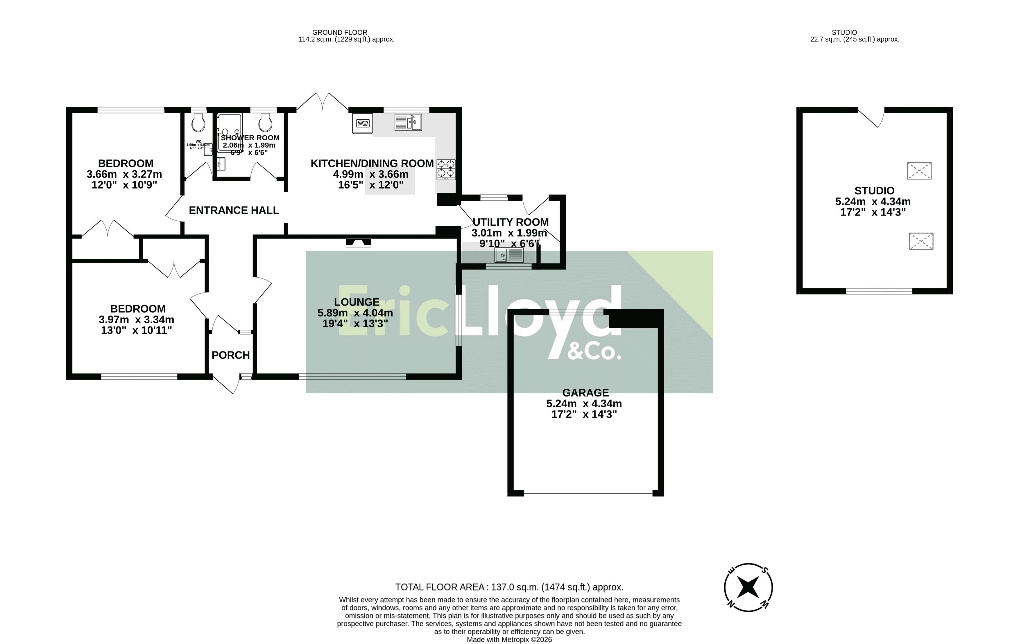 11, Greenbank Road, Brixham floorplan