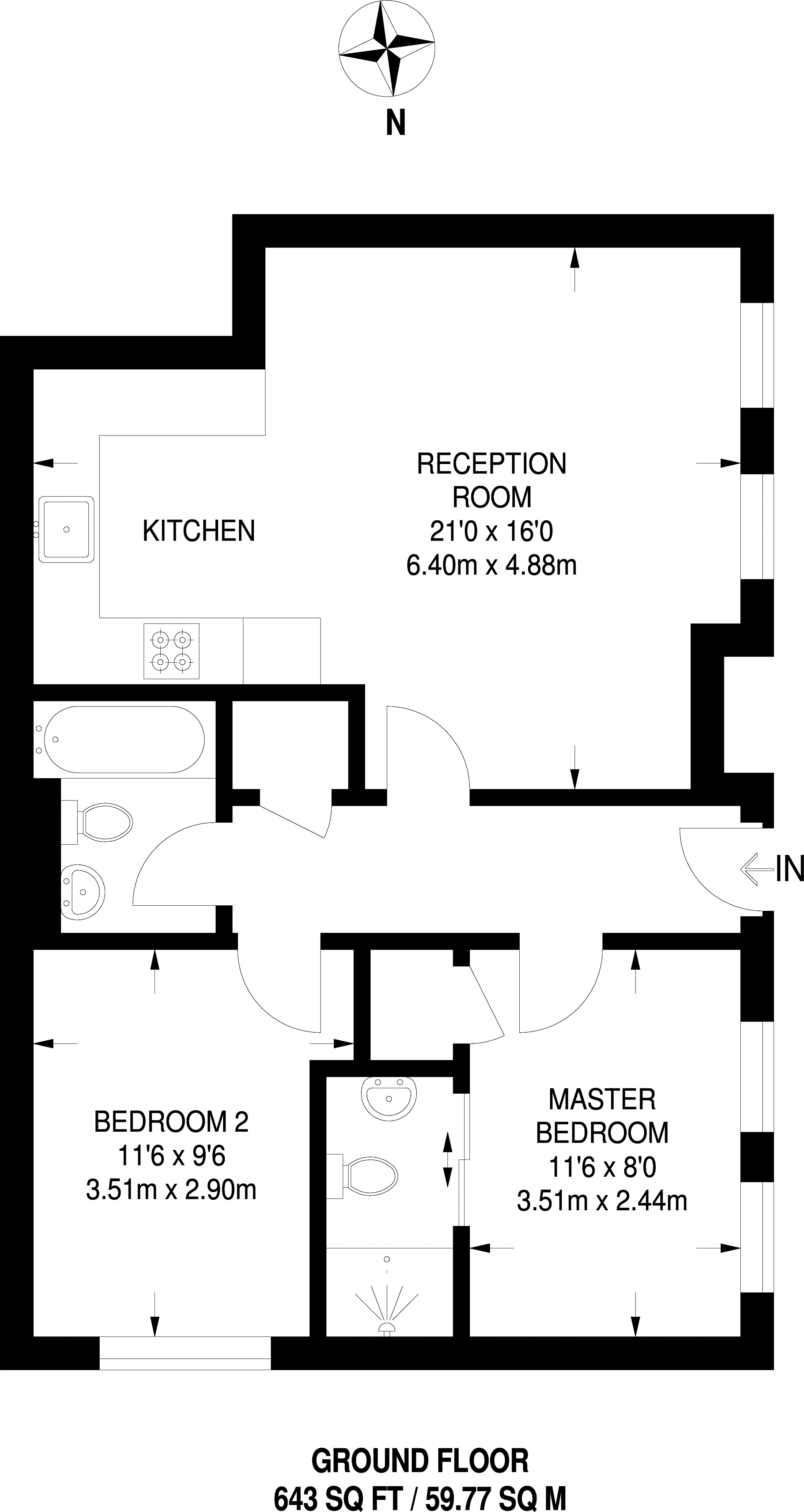 2 Bedrooms Flat to rent in St Edmunds Terrace, St John's Wood NW8