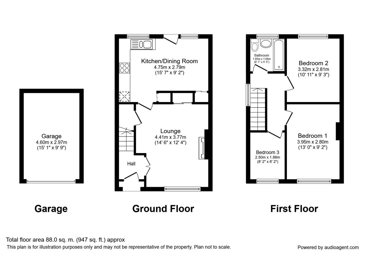 3 Bedrooms Semi-detached house to rent in Greaves Meadow, Penwortham, Preston PR1