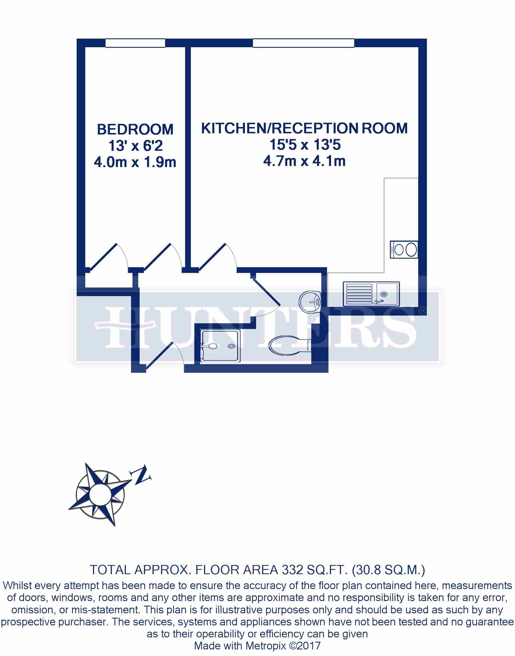 1 Bedrooms Flat to rent in West End Lane, London NW6