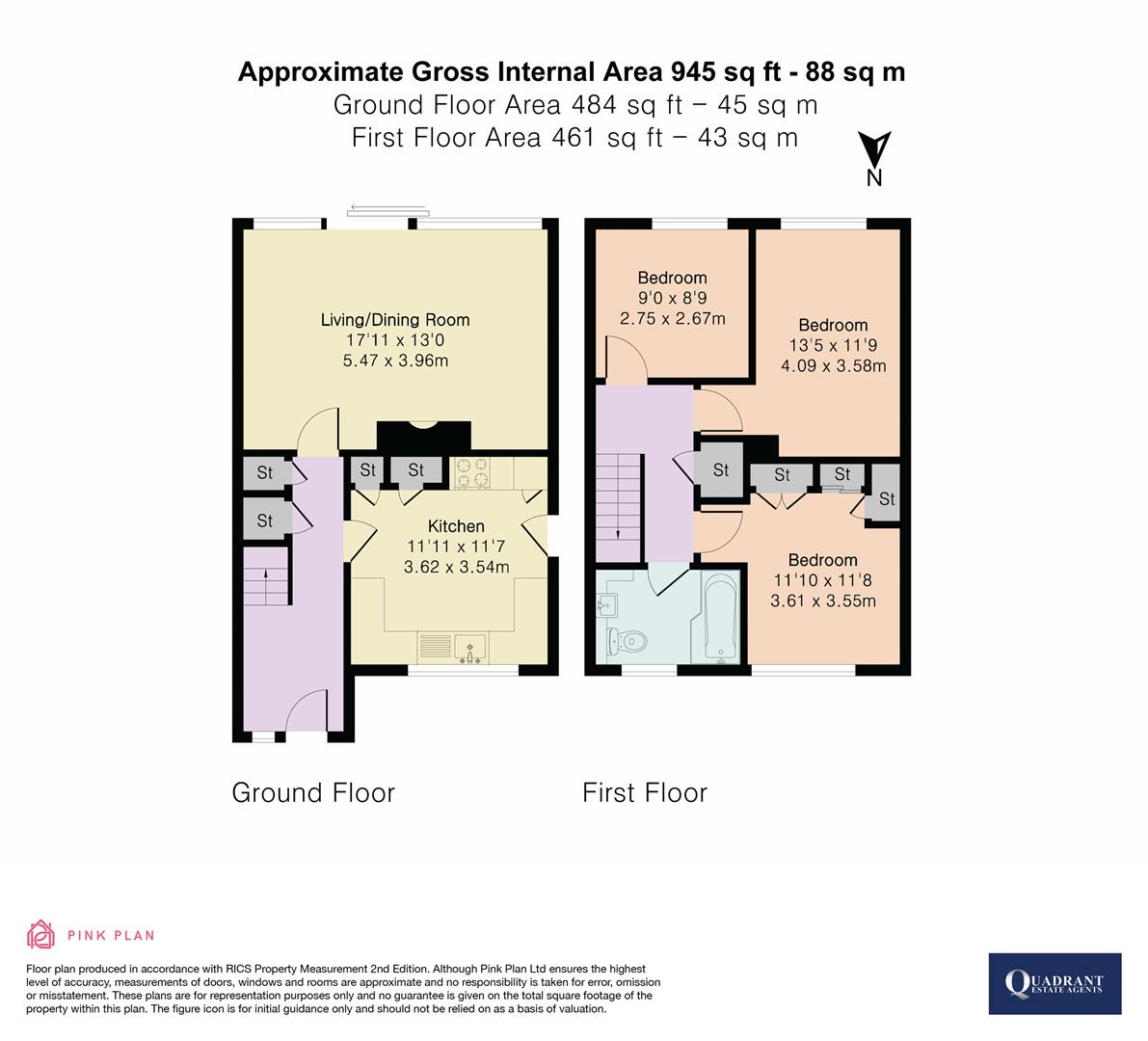 5, Forge Close, Bicester floorplan