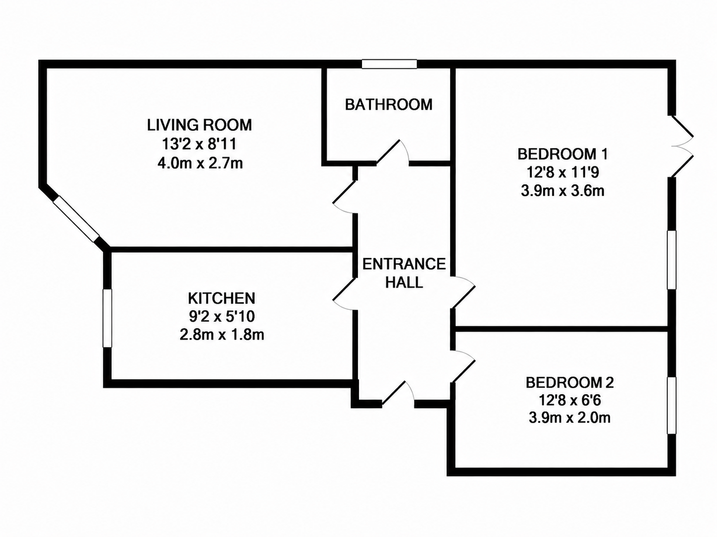 41, Homefield Close, Hayes floorplan