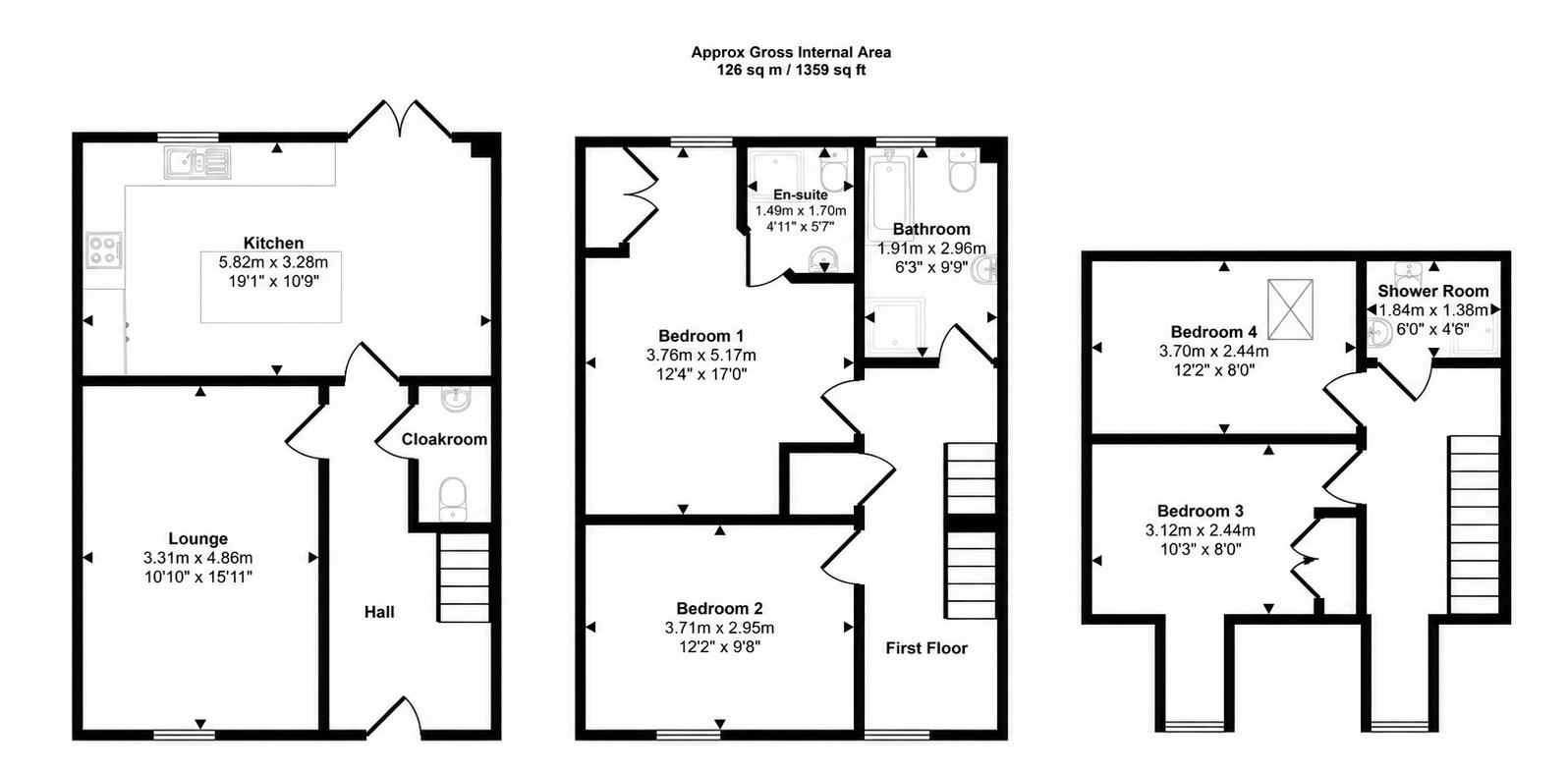 Mansion Gardens, Swansea floorplan