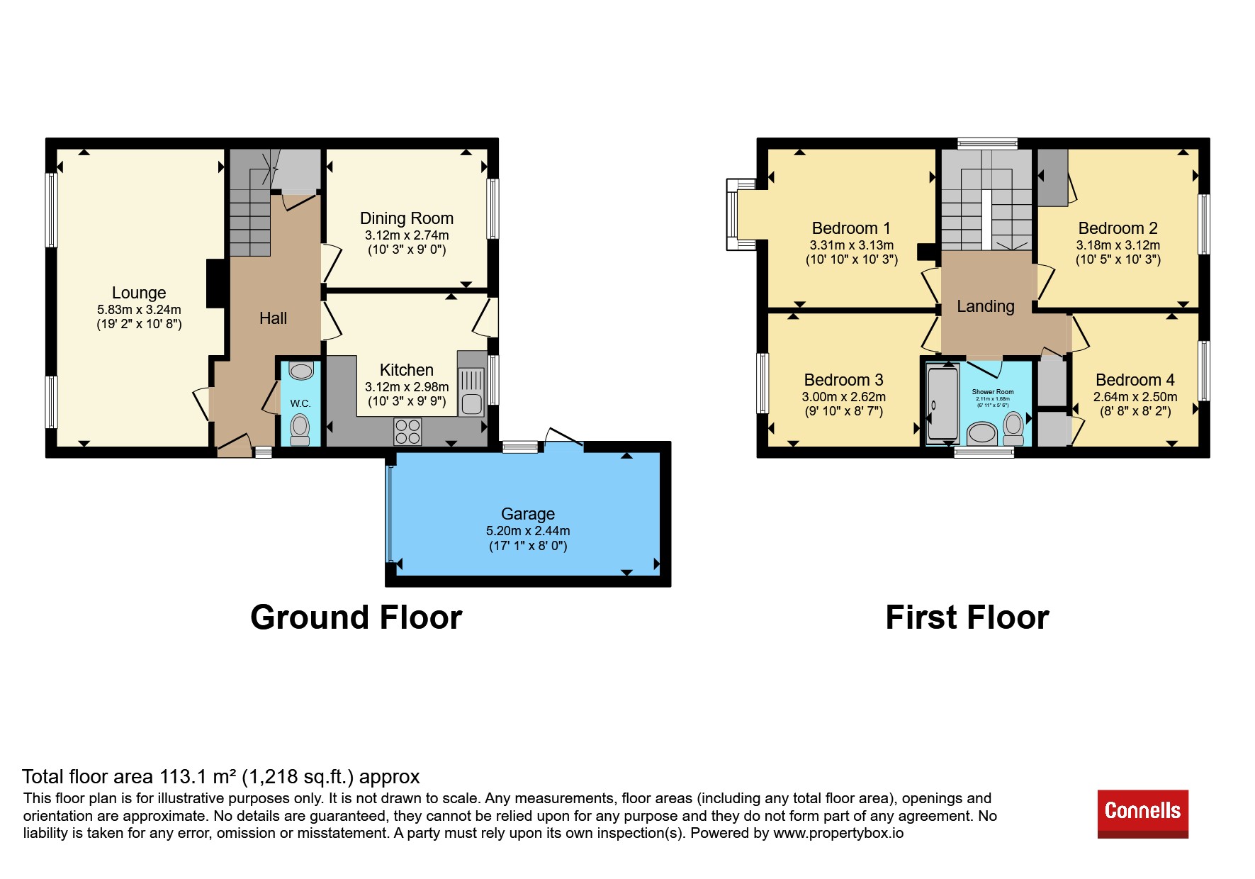 6, Laurie Lee Court, Bristol floorplan