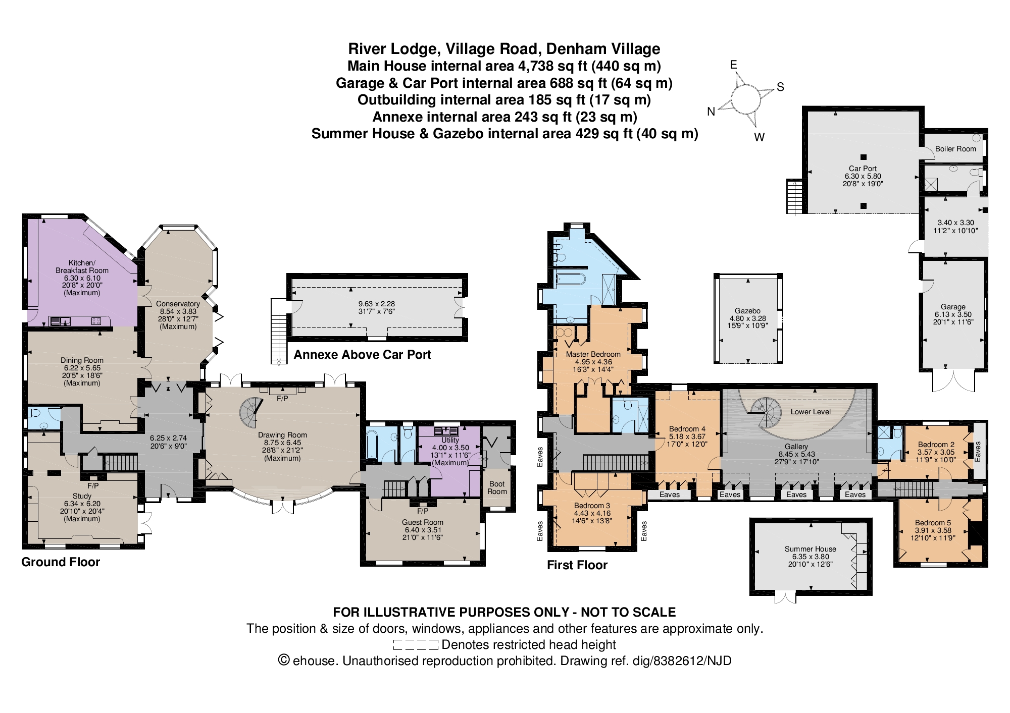 6 Bedrooms Detached house for sale in Village Road, Denham Village, Buckinghamshire UB9