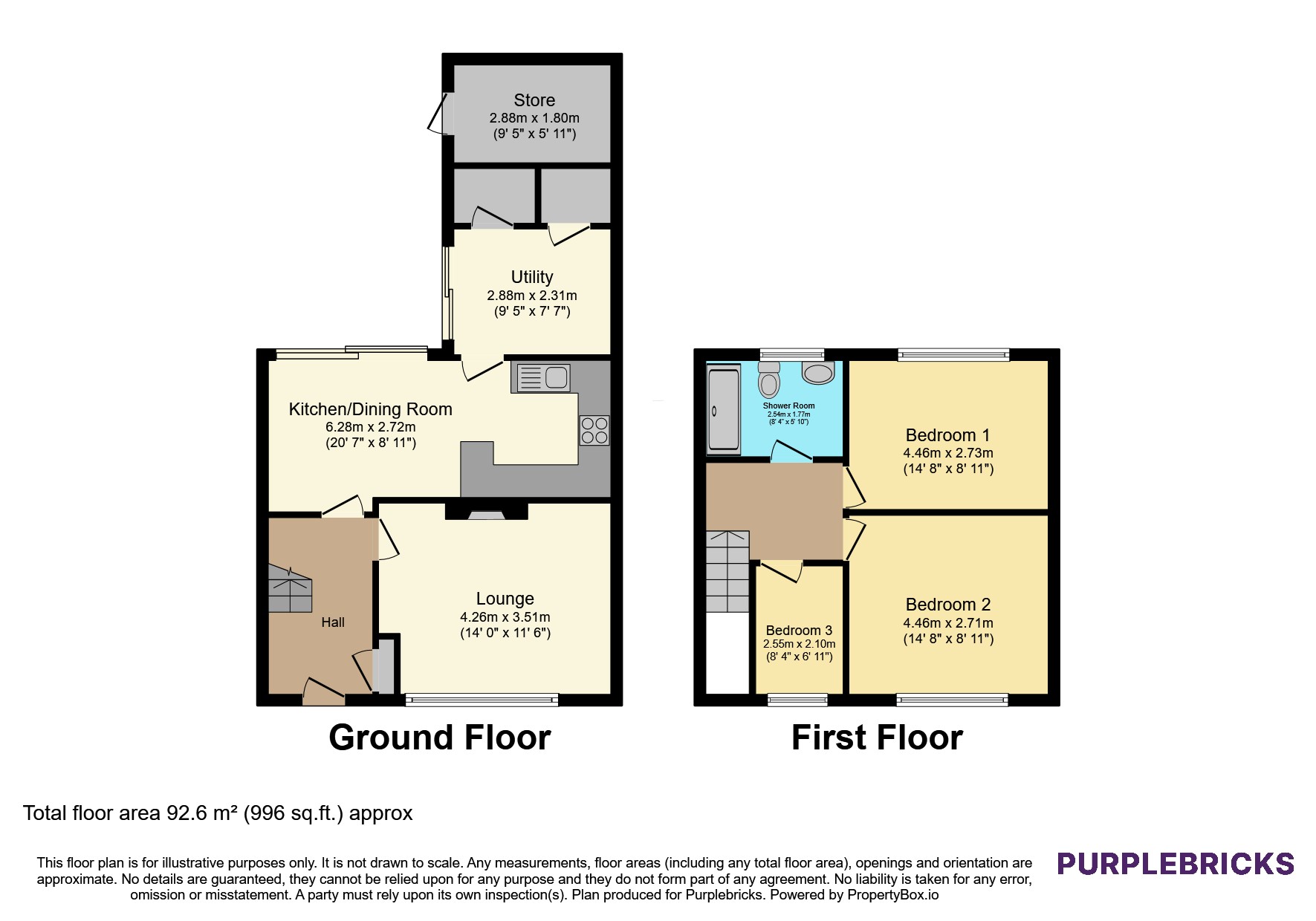 79, Brownfield Road, Birmingham floorplan