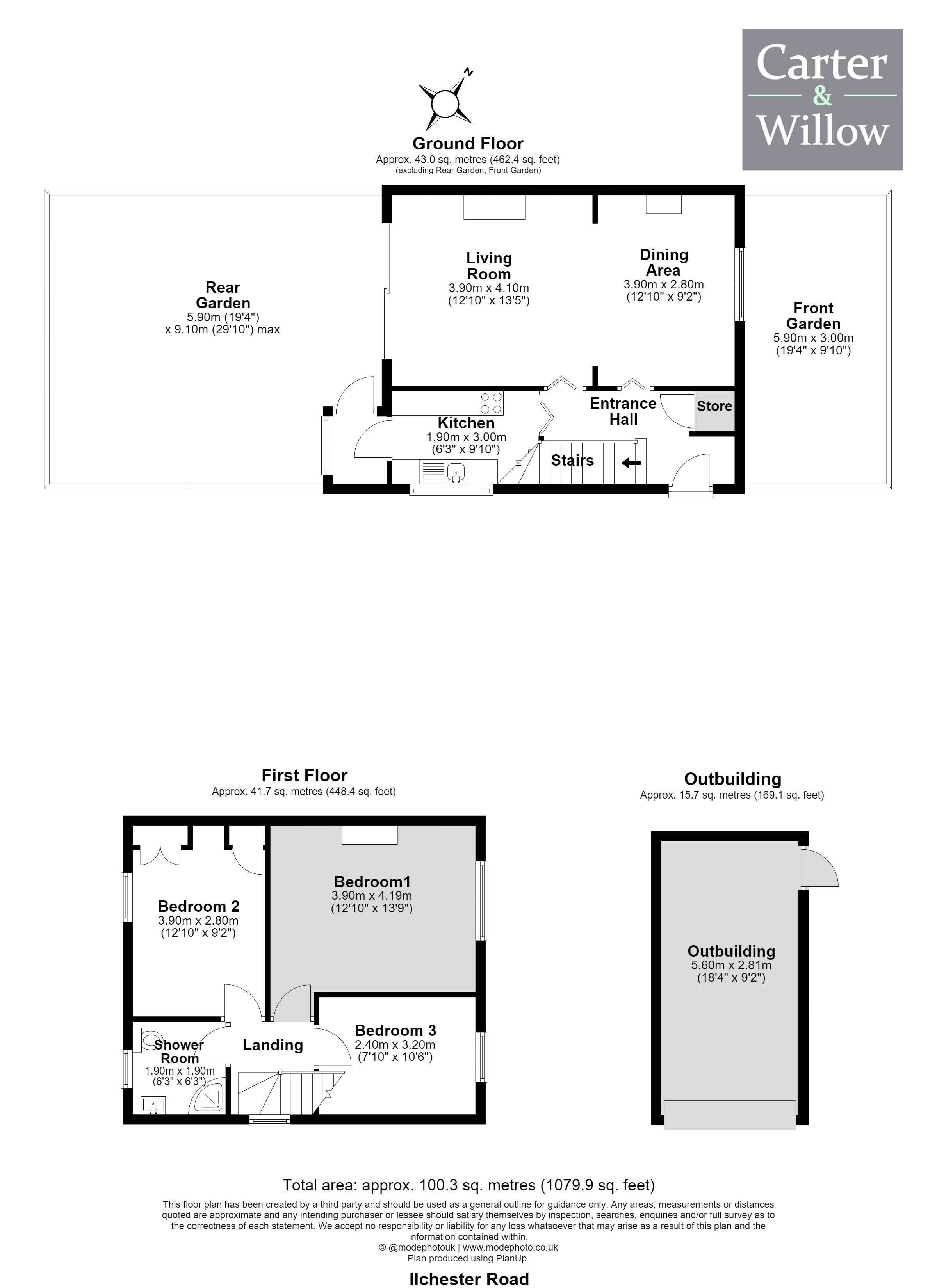 182, Ilchester Road , Dagenham  floorplan