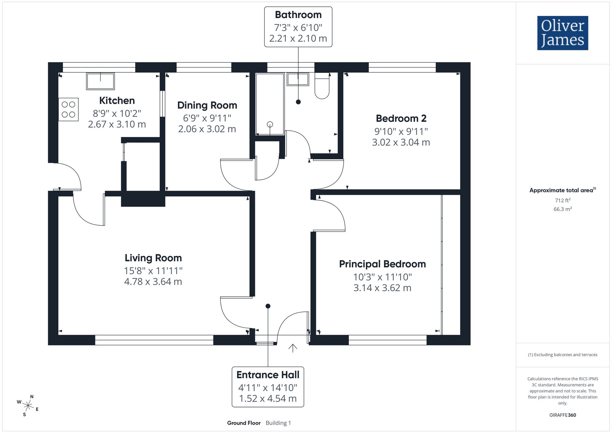 10 St. Judiths Lane, Huntingdon floorplan