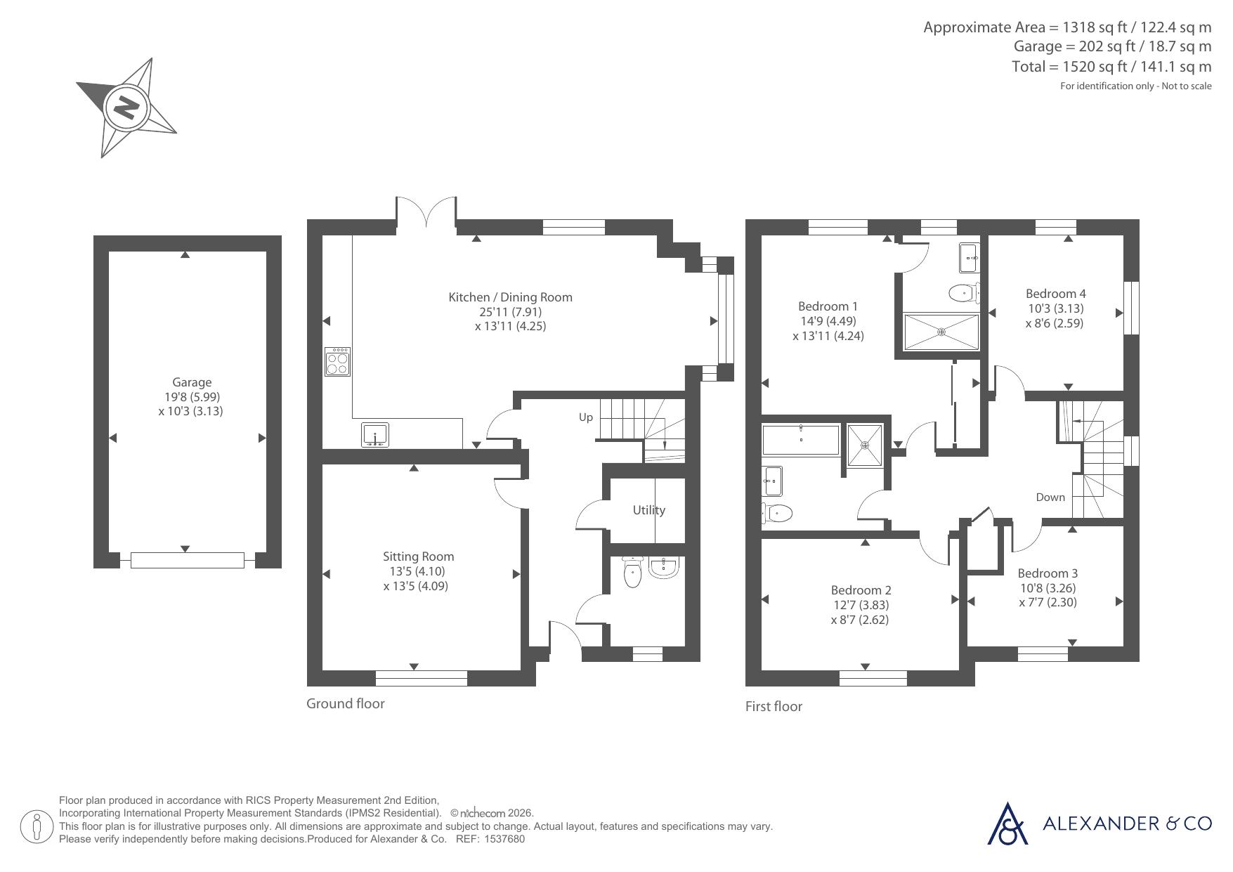 Diagonal Street, Buckingham floorplan