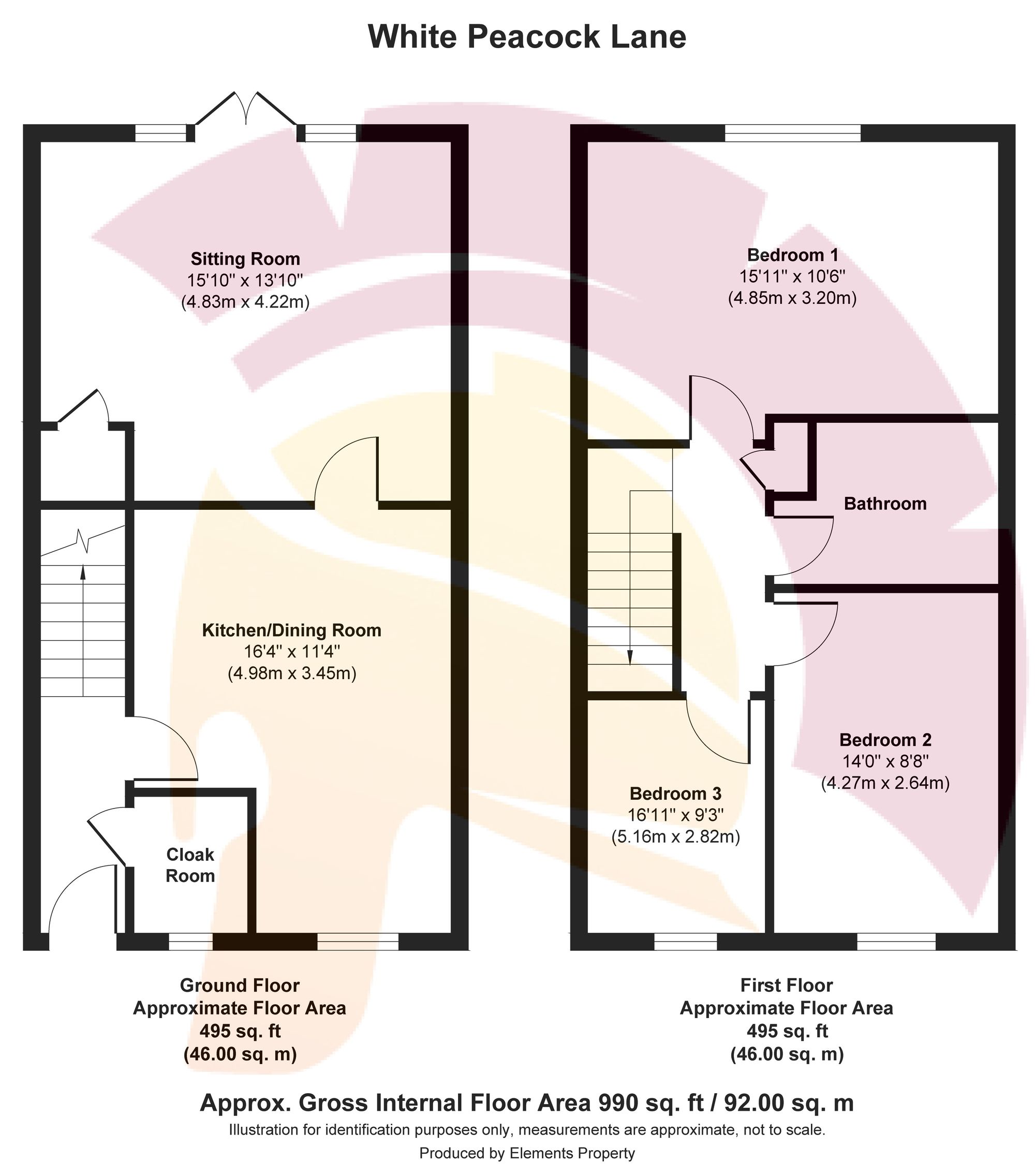 7 White Peacock Lane, Northampton floorplan