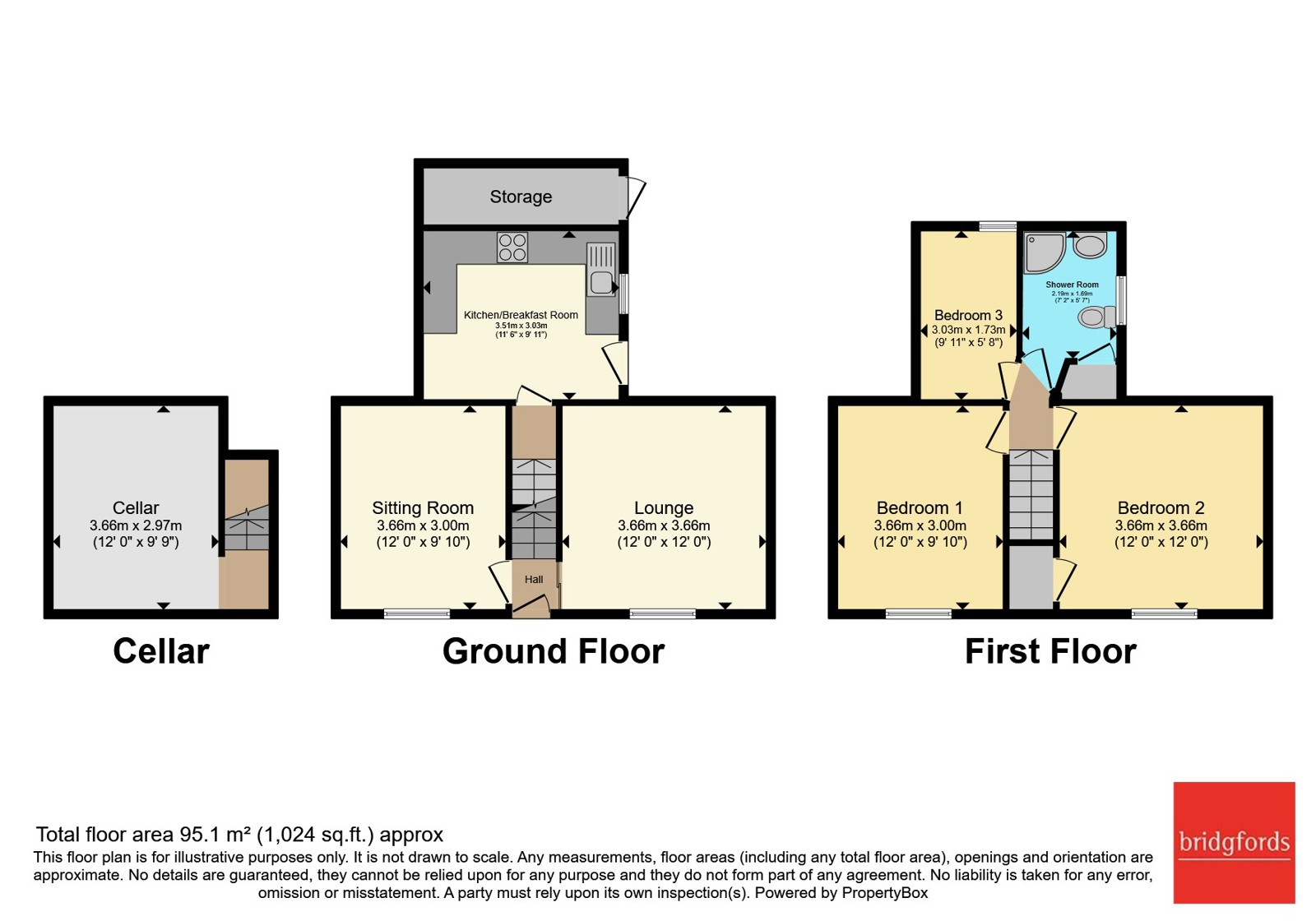 12, Nantwich Road, Stoke-on-Trent floorplan