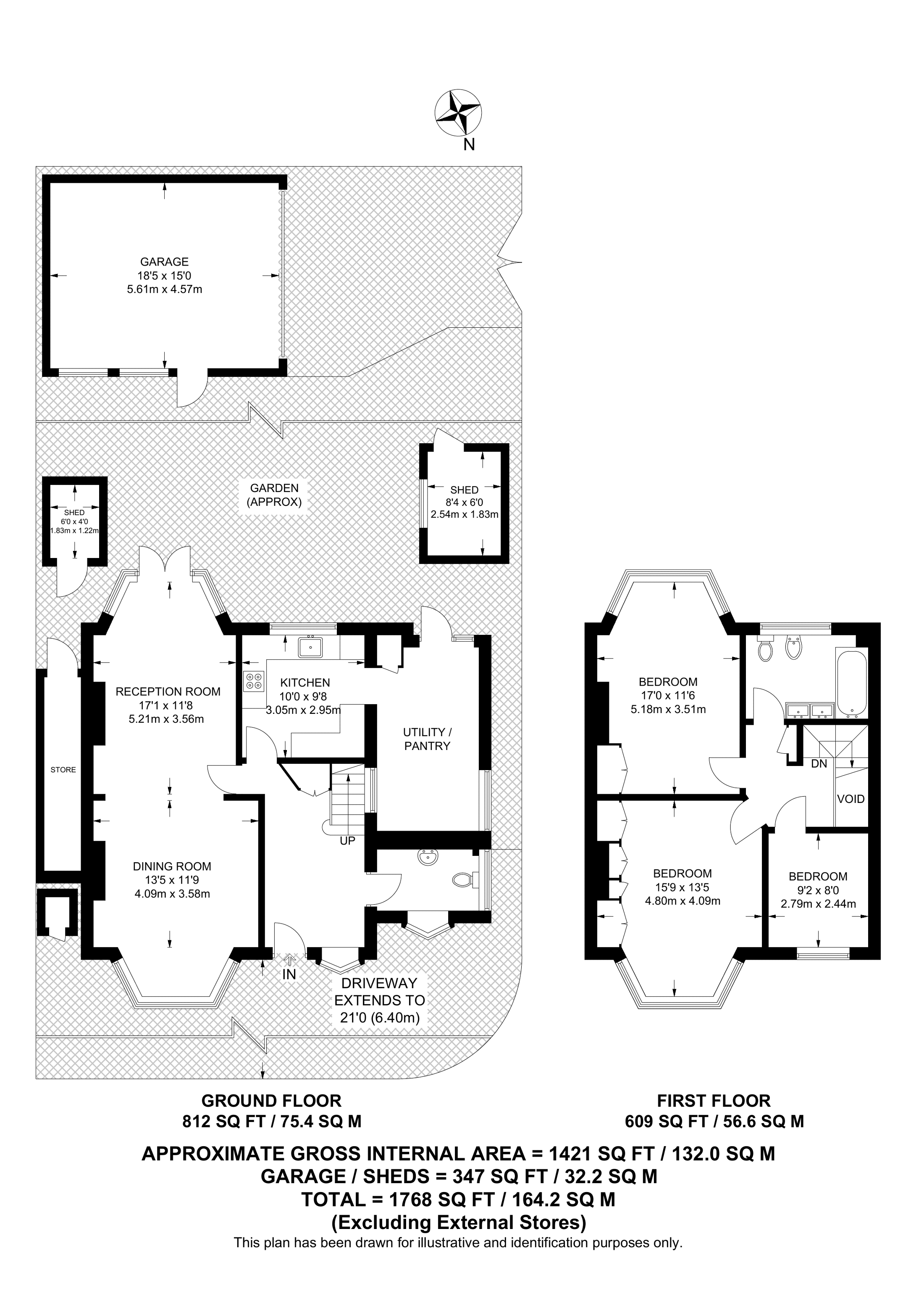 Hendale Avenue, Hendon floorplan