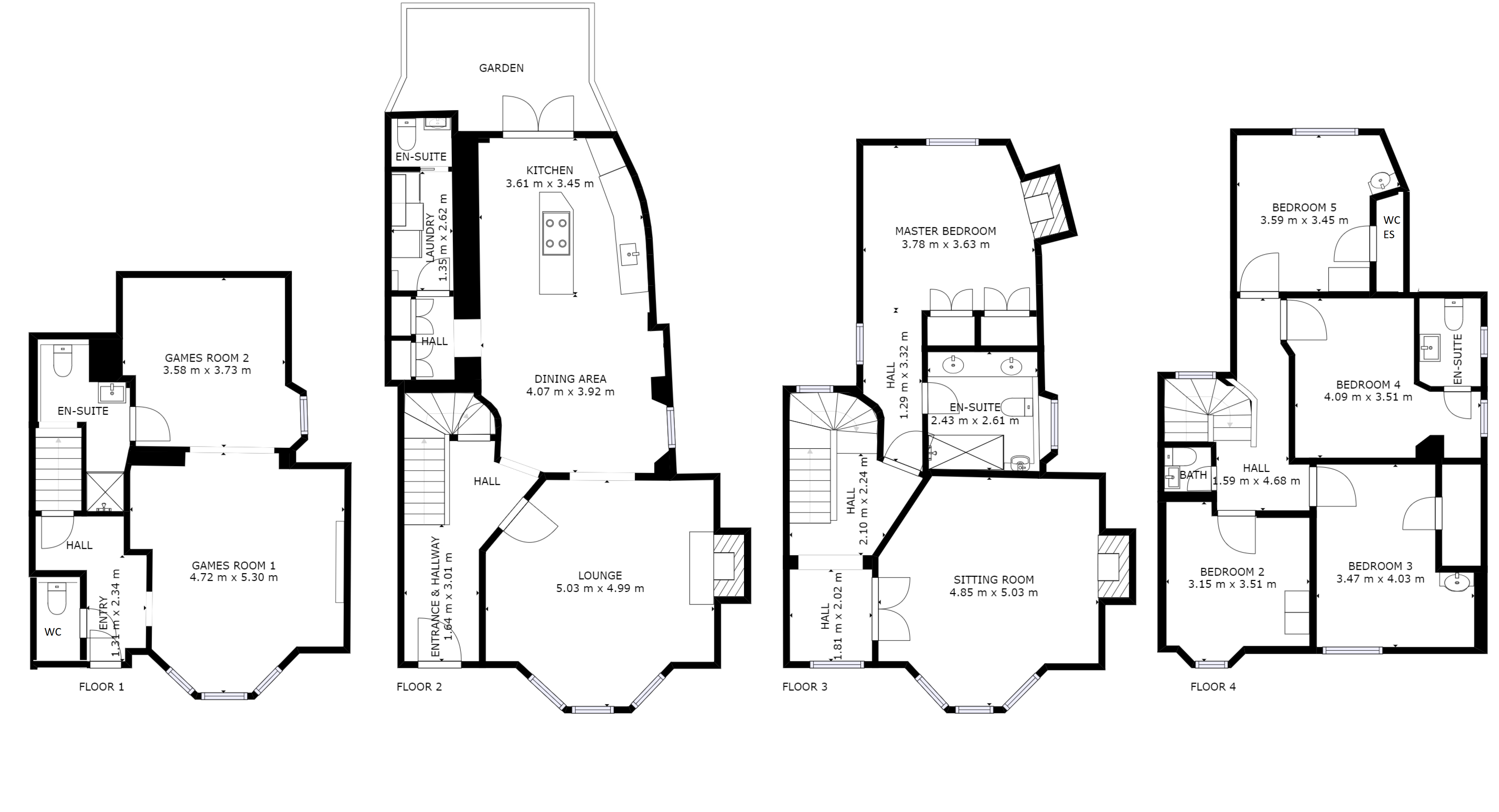 Hereford House,, Sutton Street, Pembrokeshire floorplan
