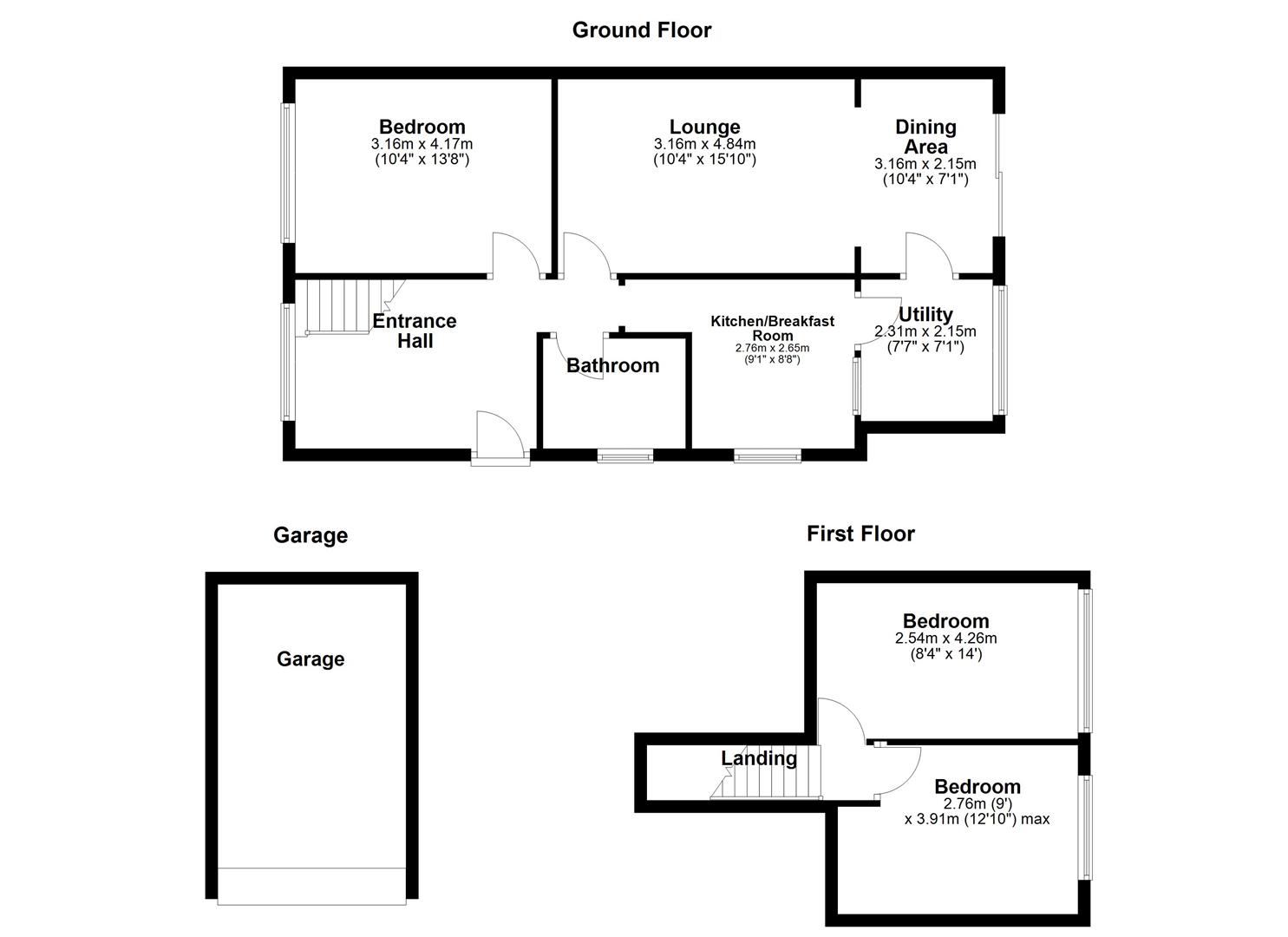 25, Second Avenue, Stanford-le-Hope floorplan