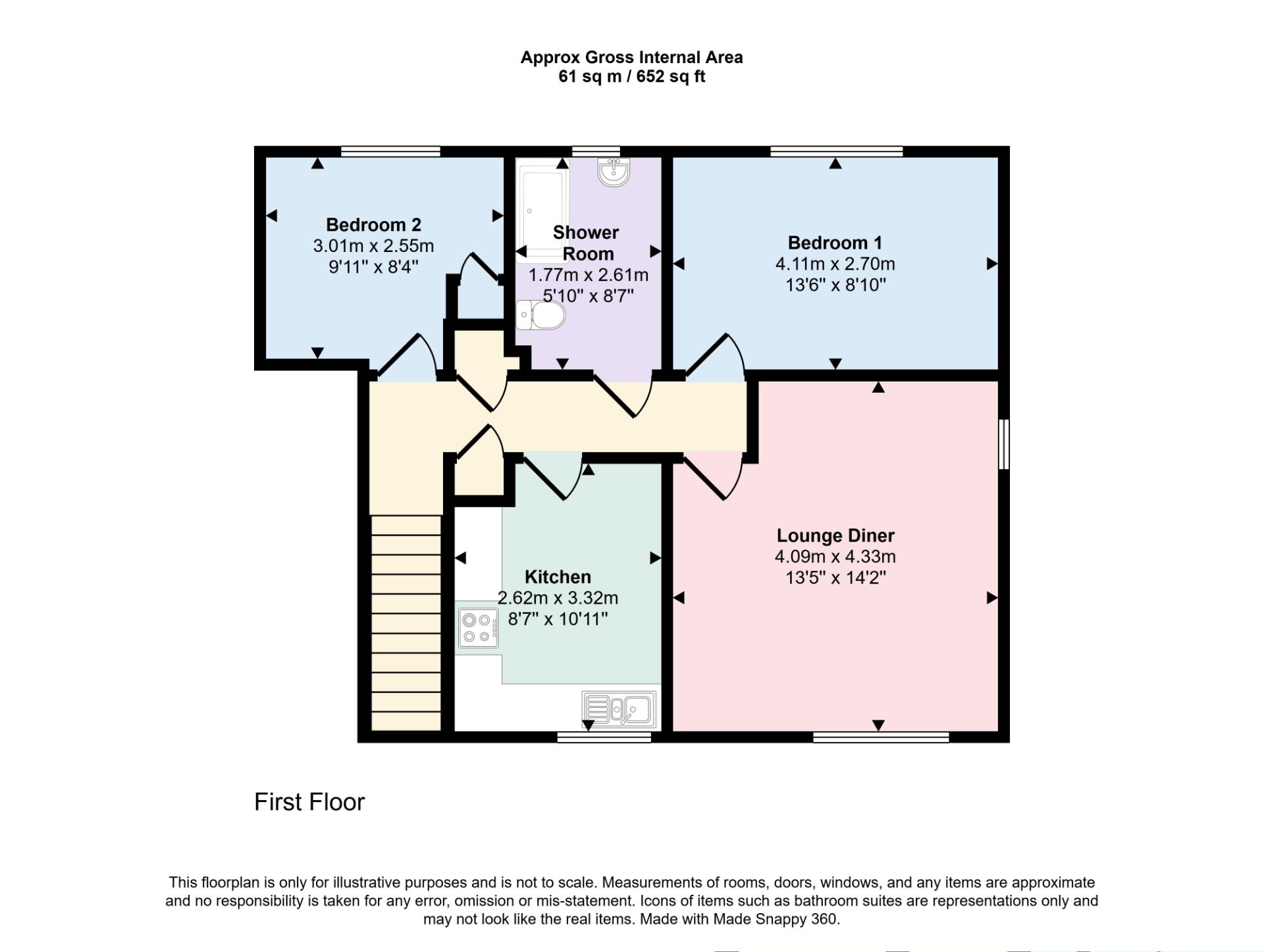 Sutton Court, Skegness floorplan
