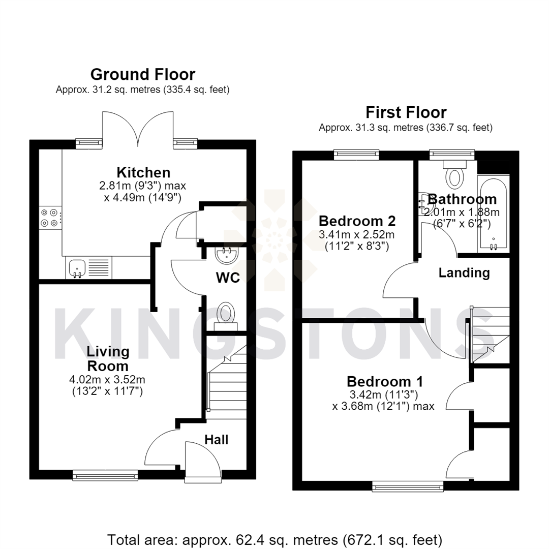 39, Gladstone Road, Melksham floorplan