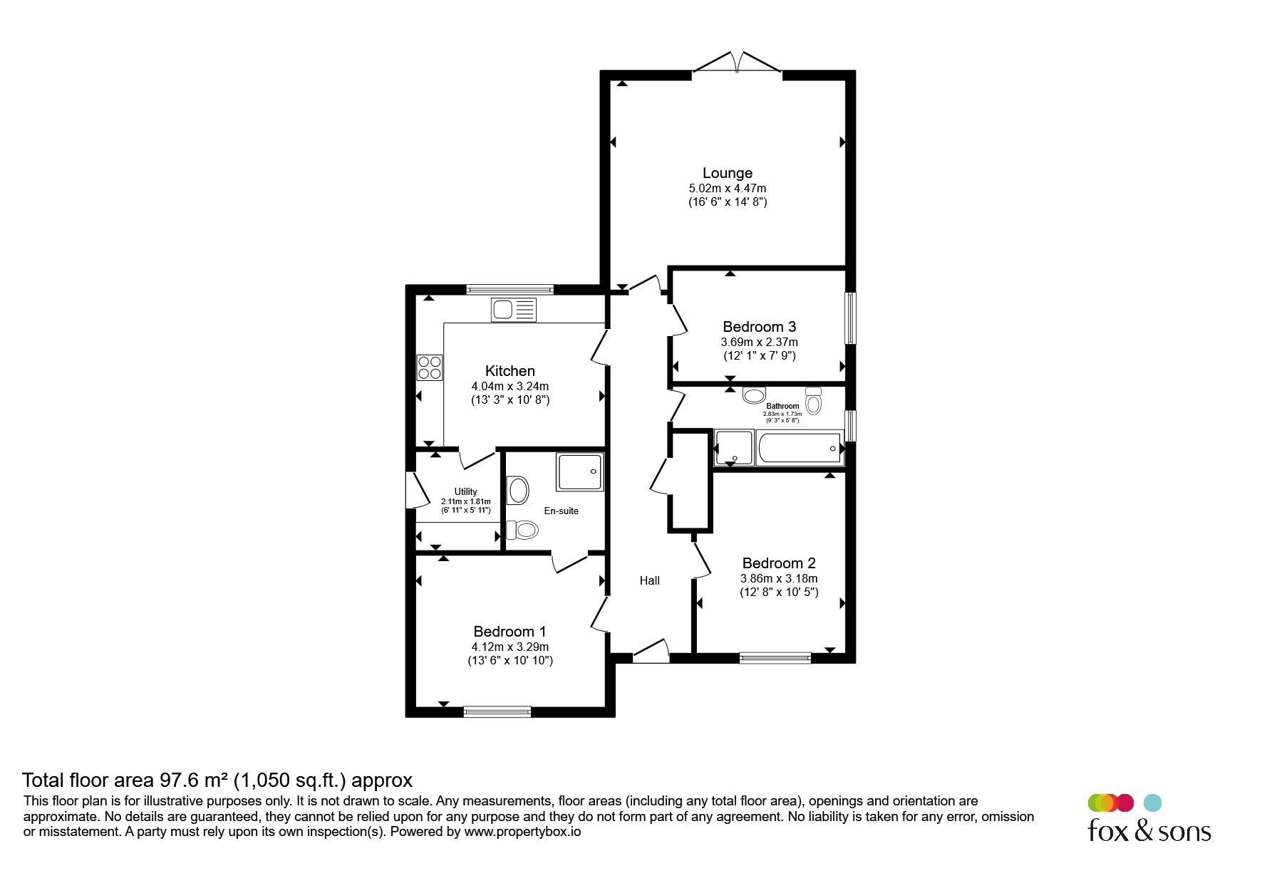 2, Mountford Court, Yeovil floorplan