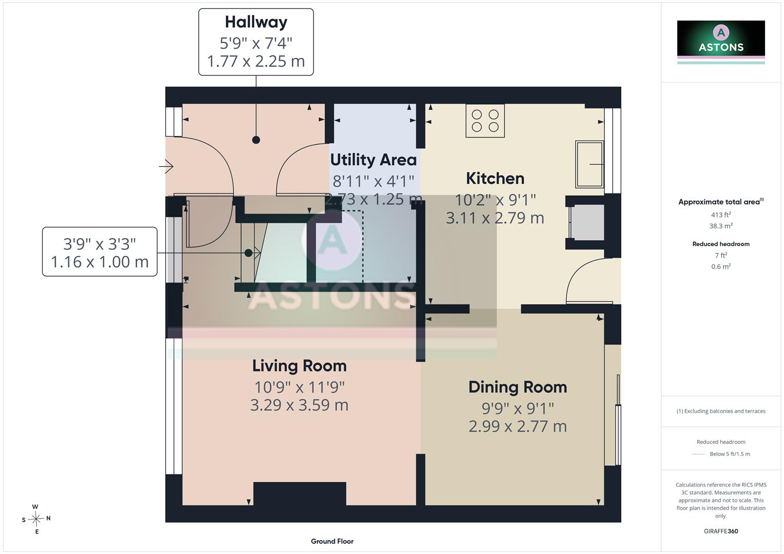 6, Windrush Close, Gossops Green floorplan