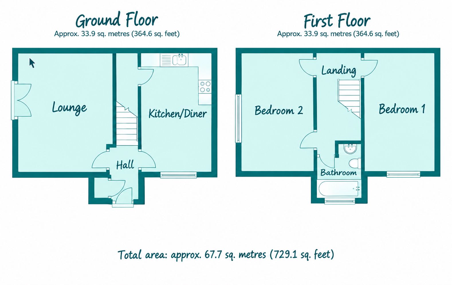 32, Danebank Mews, Manchester floorplan