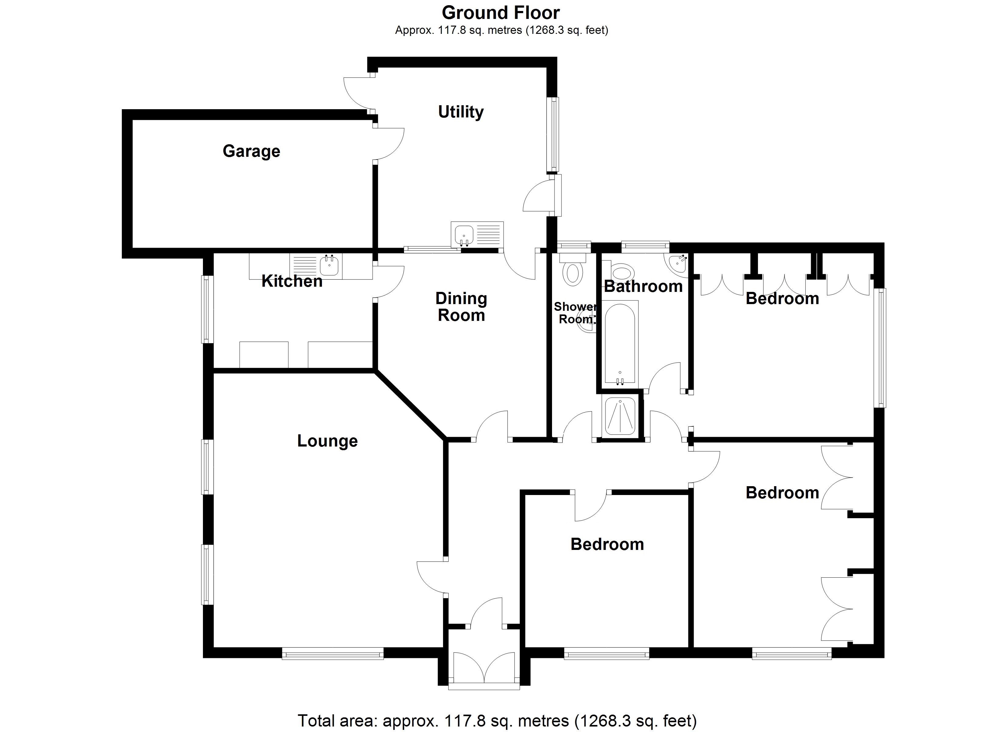 Moorlands Drive, Shirley, Solihull B90, 3 bedroom detached bungalow for
