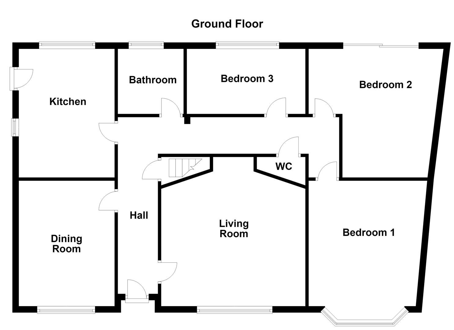 161, Wrenthorpe Lane, Wakefield floorplan