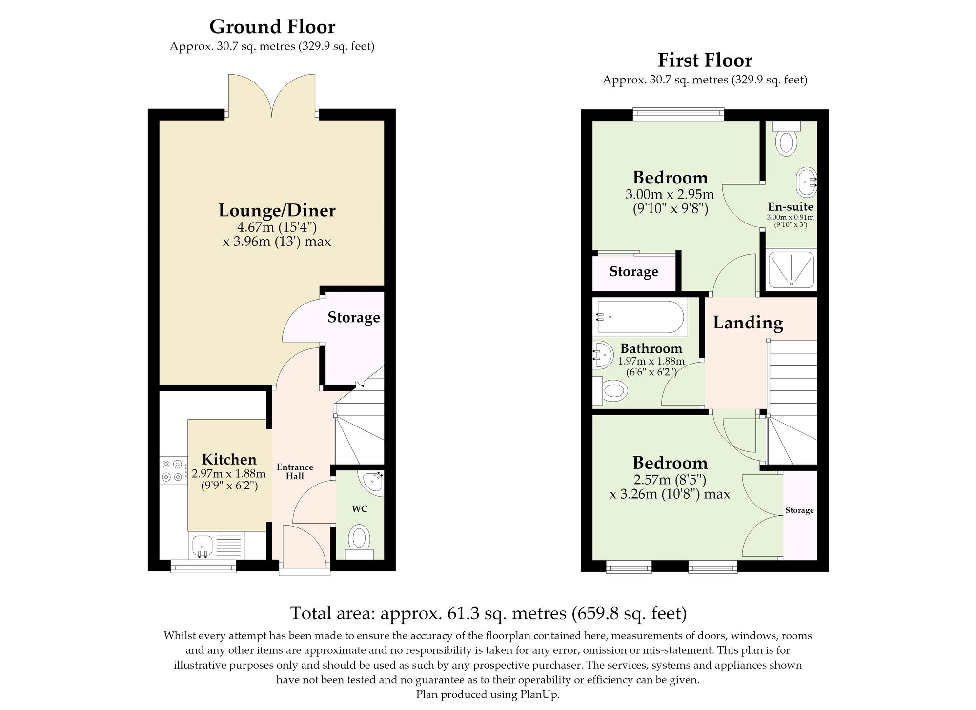 17 Queens Road, Stowmarket floorplan
