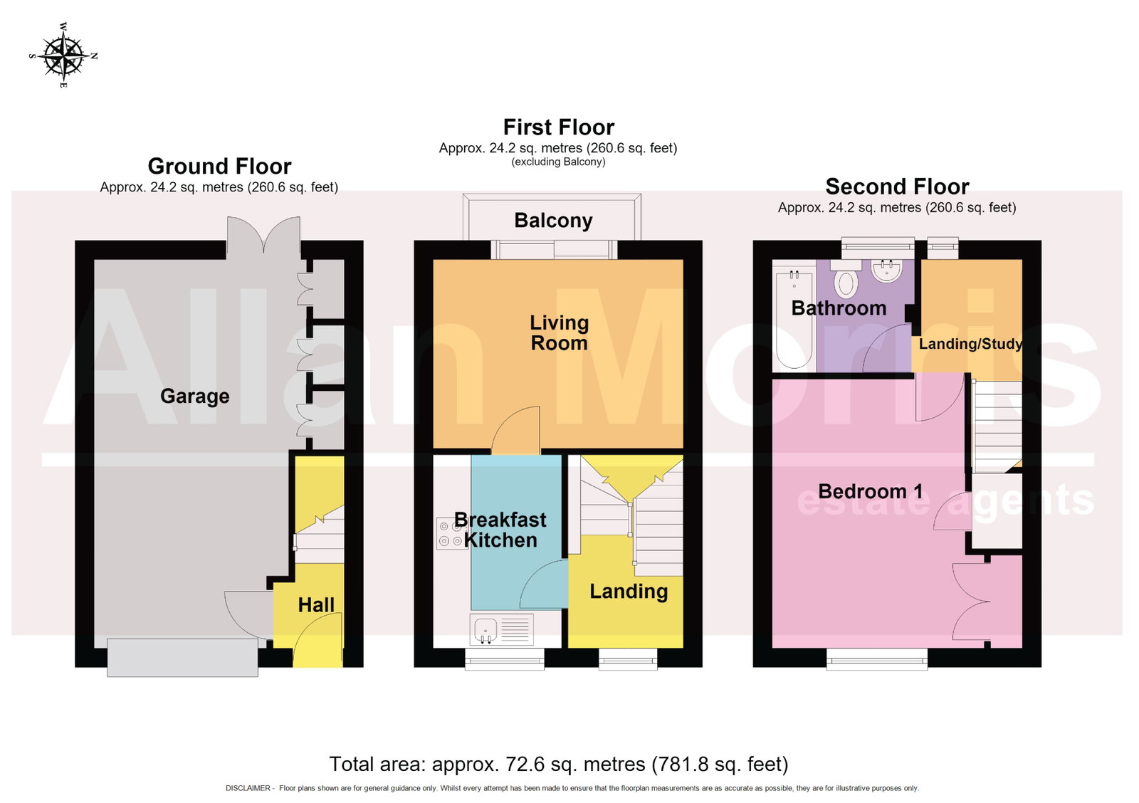 6b, Ombersley Road, Worcester floorplan